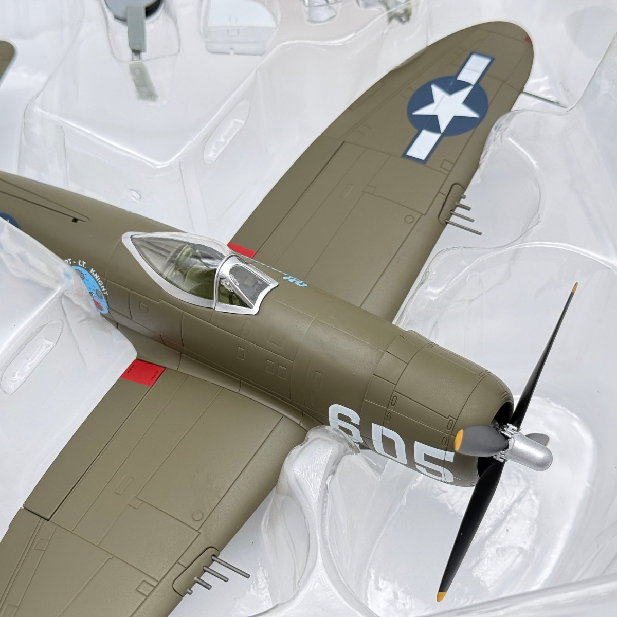 Hobby Master HA8408 1:48 Republic P - 47D Thunderbolt Raymond Knight Oh Johnnie - Hobby Master