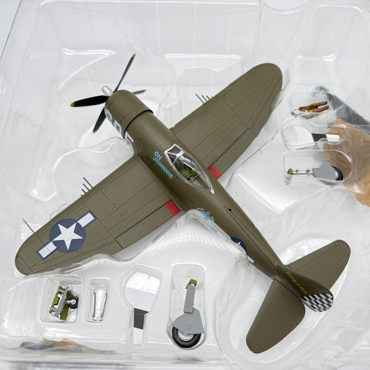Hobby Master HA8408 1:48 Republic P - 47D Thunderbolt Raymond Knight Oh Johnnie - Hobby Master