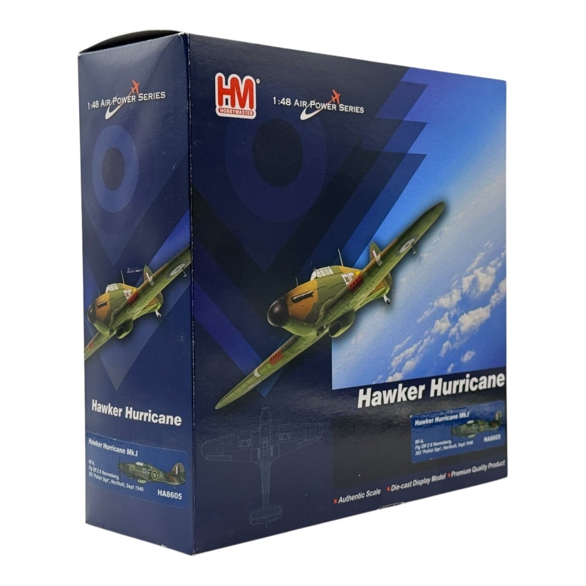 Hobby Master HA8605 1:48 Hawker Hurricane Mk I RAF 303 Sqn Battle of Britain - Hobby Master