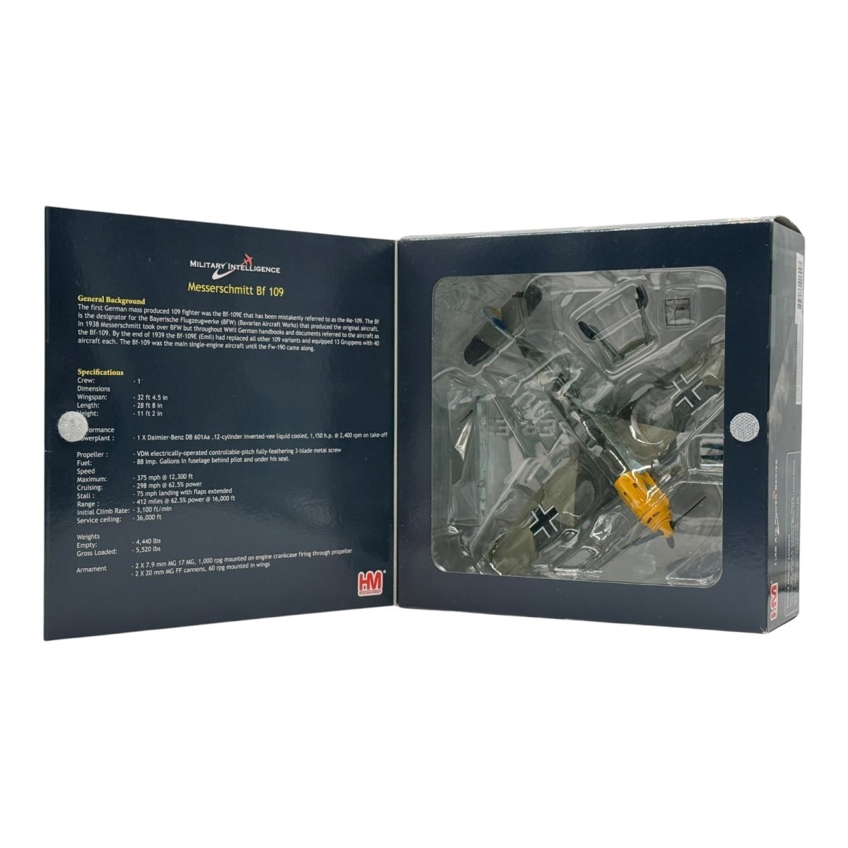 Hobby Master HA8711 1:48 Messerschmitt Bf 109E Helmut Wick BoB 1940 - Hobby Master