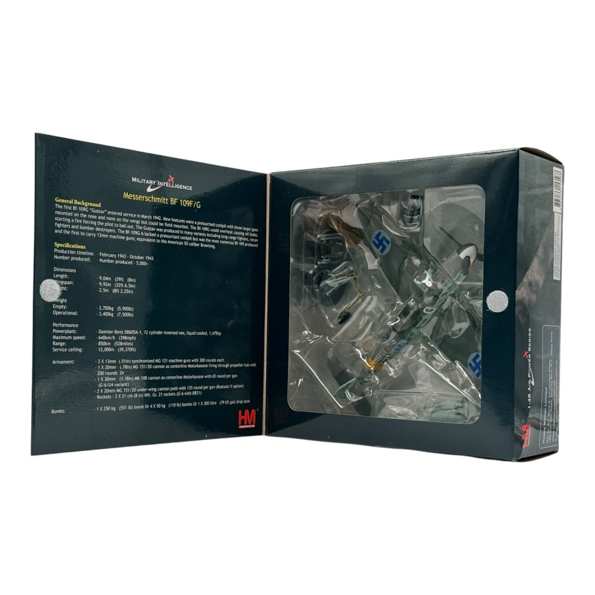 Hobby Master HA8753 1:48 Messerschmitt Bf 109G MT - 451 Juutilainen Finland 1944 - Hobby Master