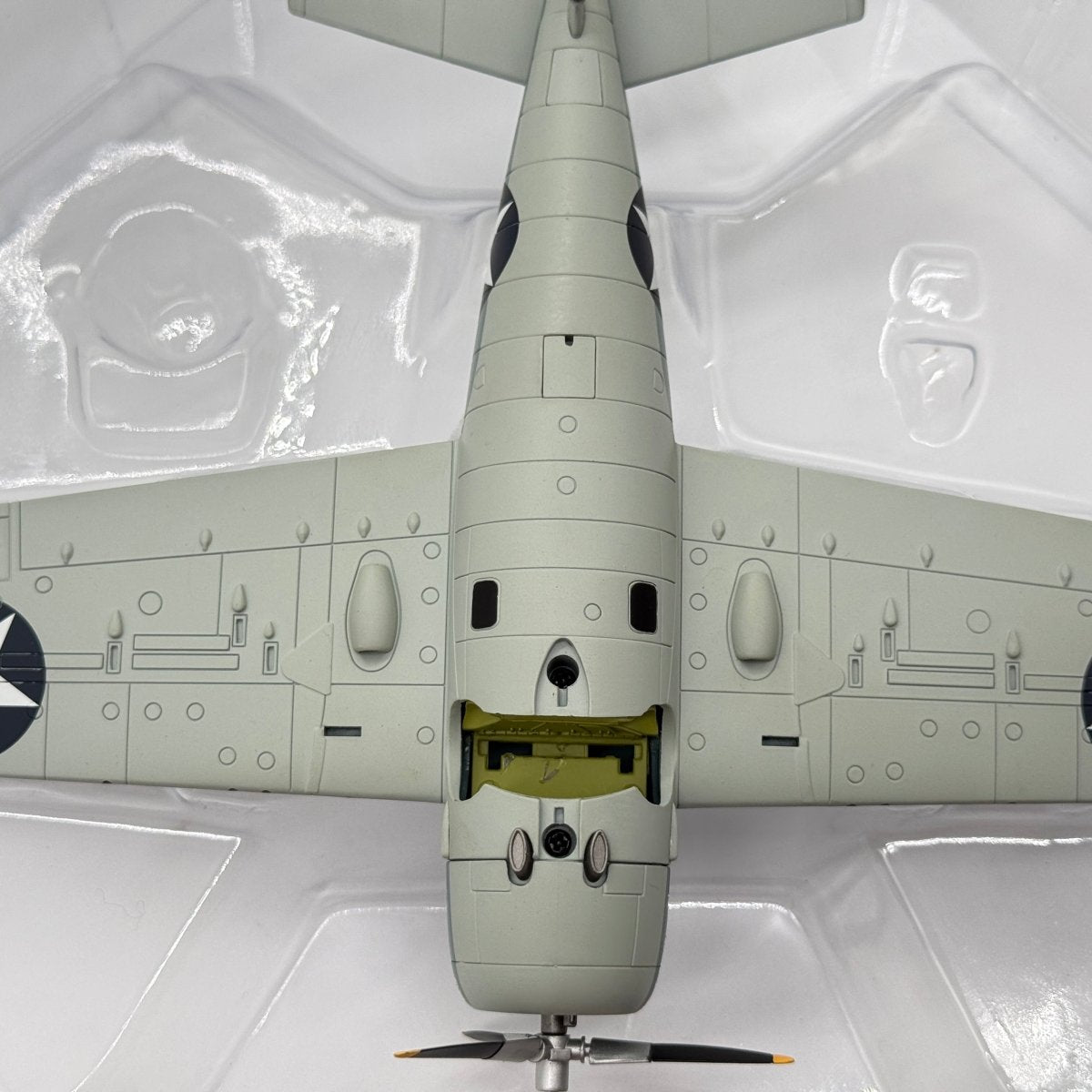 Hobby Master HA8902 1:48 Grumman F4F-4 Wildcat USN VF-3 White 23 John Thach USS Yorktown Battle of Midway 1942 - Hobby Master