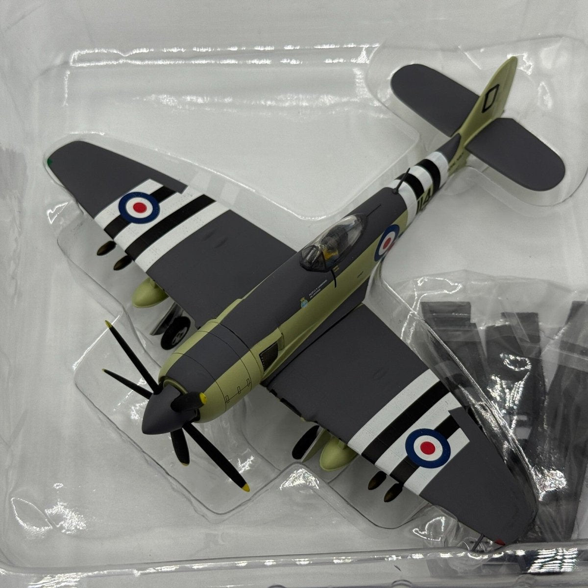 JC Wings 1:72 Sea Fury FB.11, No 802 Sqn, Peter Carmichael Edition Diecast Model - JC Wings