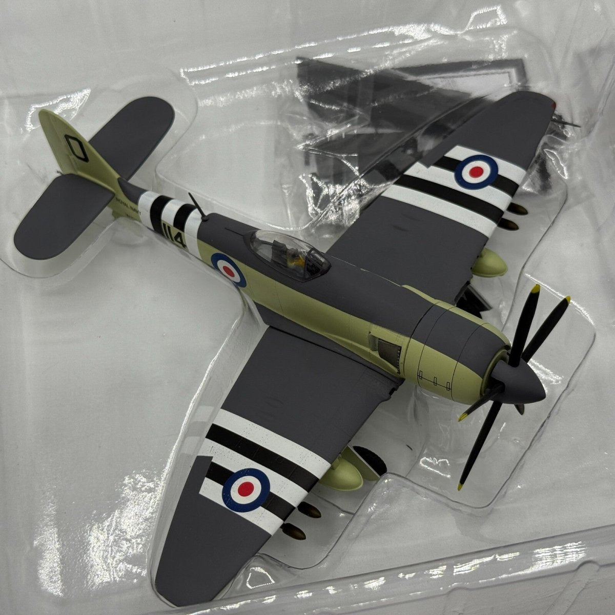 JC Wings 1:72 Sea Fury FB.11, No 802 Sqn, Peter Carmichael Edition Diecast Model - JC Wings