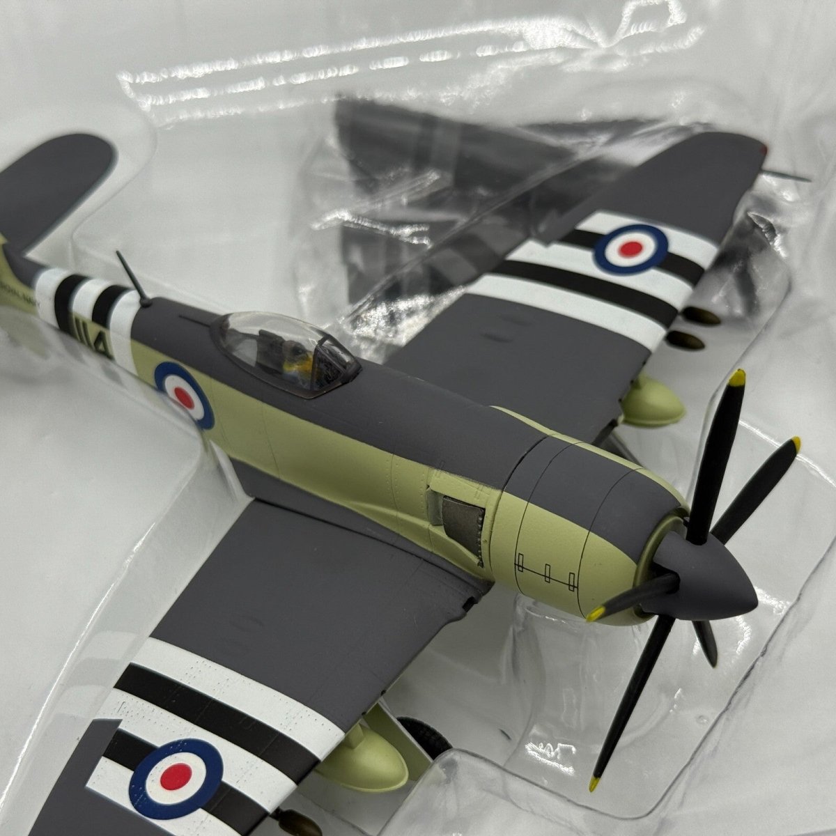 JC Wings 1:72 Sea Fury FB.11, No 802 Sqn, Peter Carmichael Edition Diecast Model - JC Wings