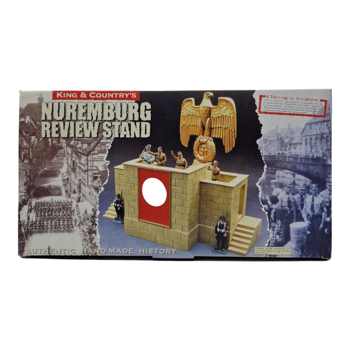 King & Country 1:30 Nuremburg Review Stand WW2 Model LAH082 - King & Country