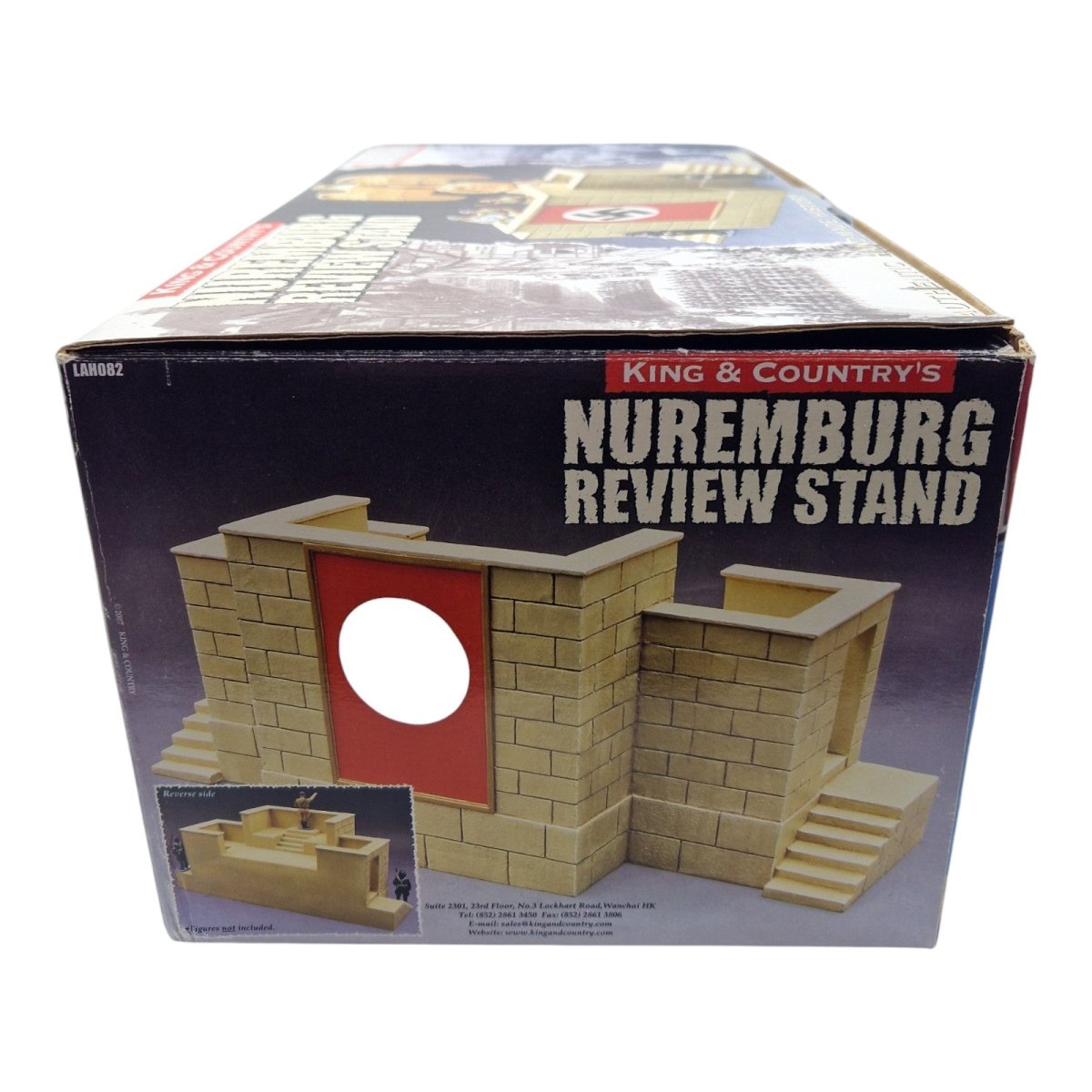 King & Country 1:30 Nuremburg Review Stand WW2 Model LAH082 - King & Country