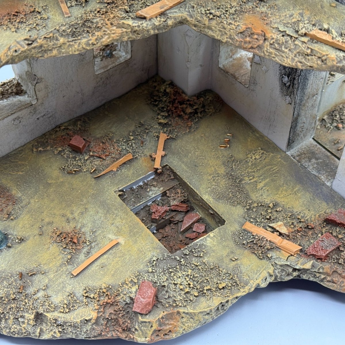 King & Country Berlin Tenement Building, Backdrop Diorama, Model SP14 SP014 - King & Country