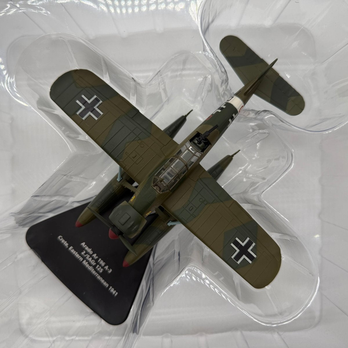Oxford Diecast AC027 1:72 Arado Ar 196A-3 Kriegsmarine 2./SAGr.125 7R+GK - Oxford Aviation