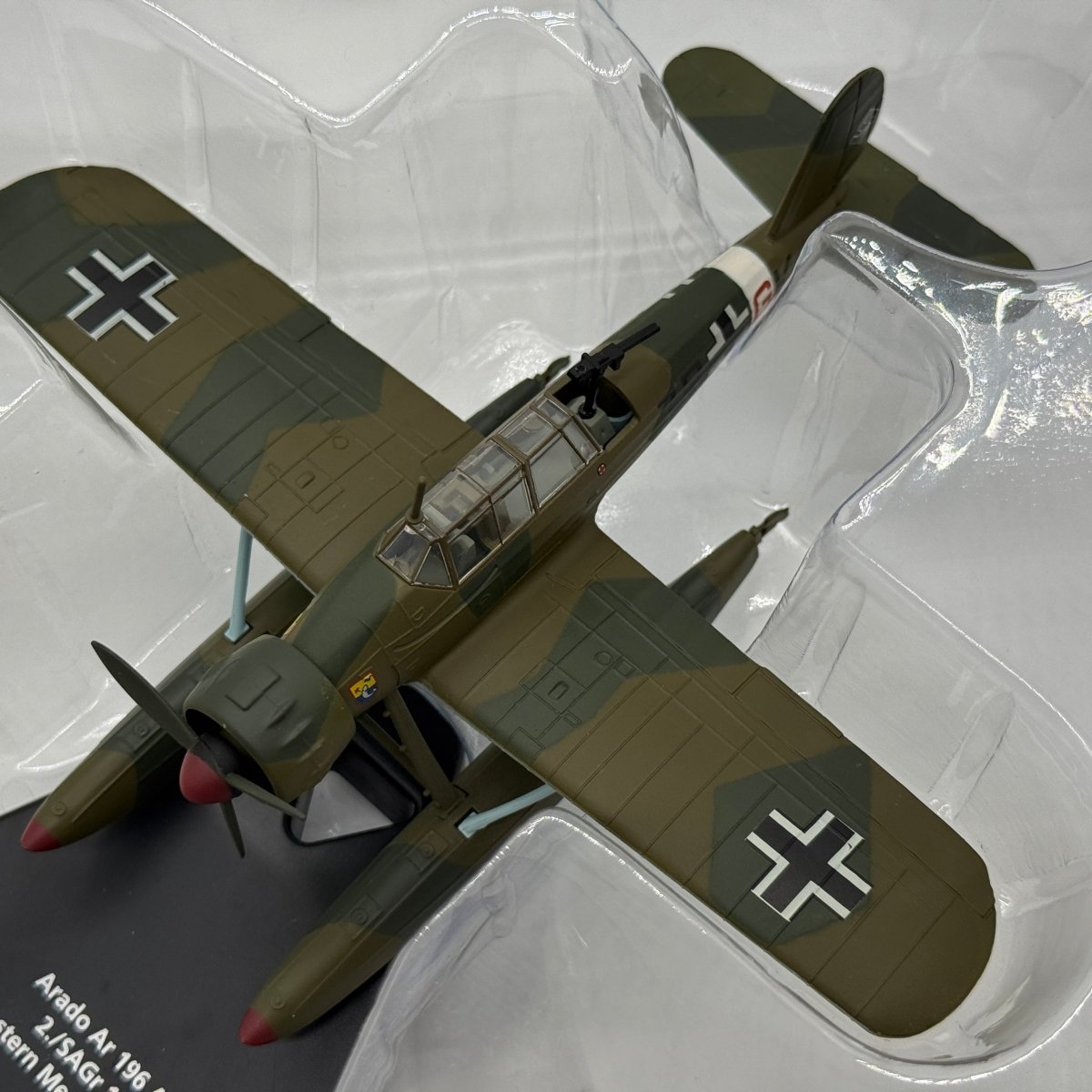 Oxford Diecast AC027 1:72 Arado Ar 196A-3 Kriegsmarine 2./SAGr.125 7R+GK - Oxford Aviation