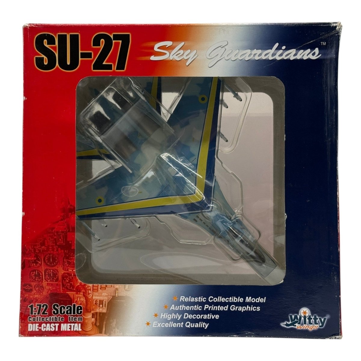 Witty Wings WTW - 72 - 014 - 003 1:72 Ukrainian Air Force Su - 27 Flanker Blue 57 - Sky Guardians