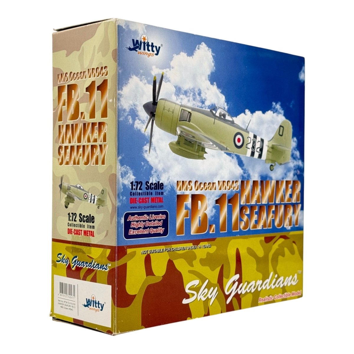 Witty Wings WTW - 72 - 015 - 010 1:72 Hawker Sea Fury FB.11 HMS Ocean - Sky Guardians