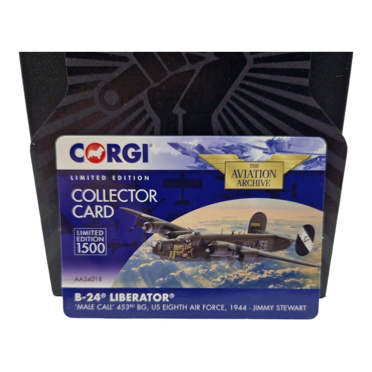 Corgi Aviation Archive 1:72 USAAF Consolidated B - 24 Liberator 'Male Call' AA34018 - Corgi