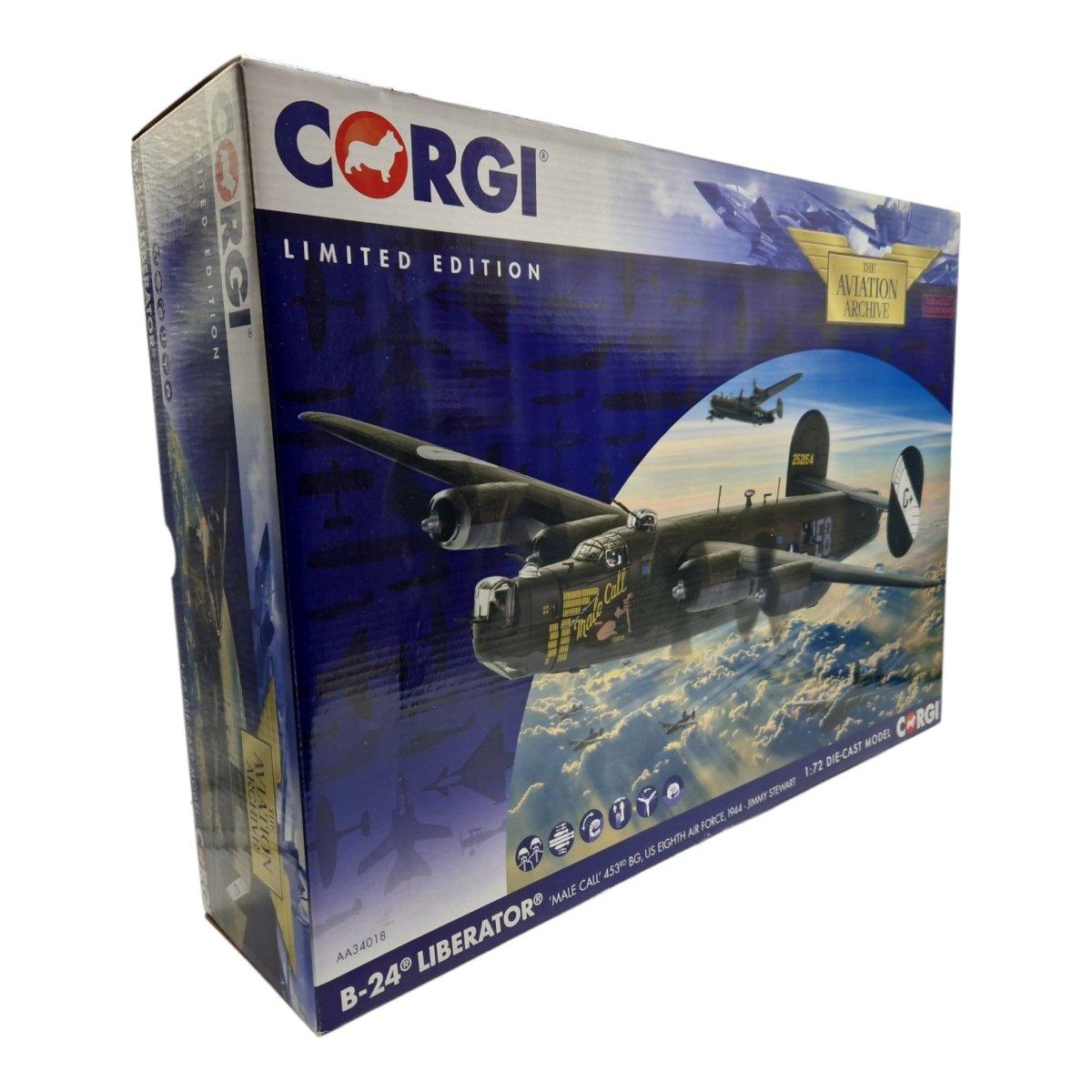 Corgi Aviation Archive 1:72 USAAF Consolidated B - 24 Liberator 'Male Call' AA34018 - Corgi