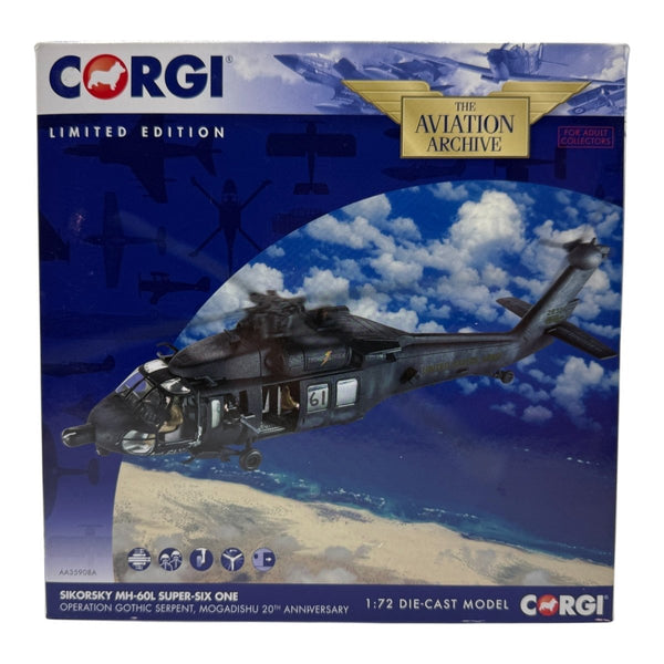 History Behind Corgi AA35908A: The MH-60L ‘Super Six One’ Black Hawk - The Collectables Vault