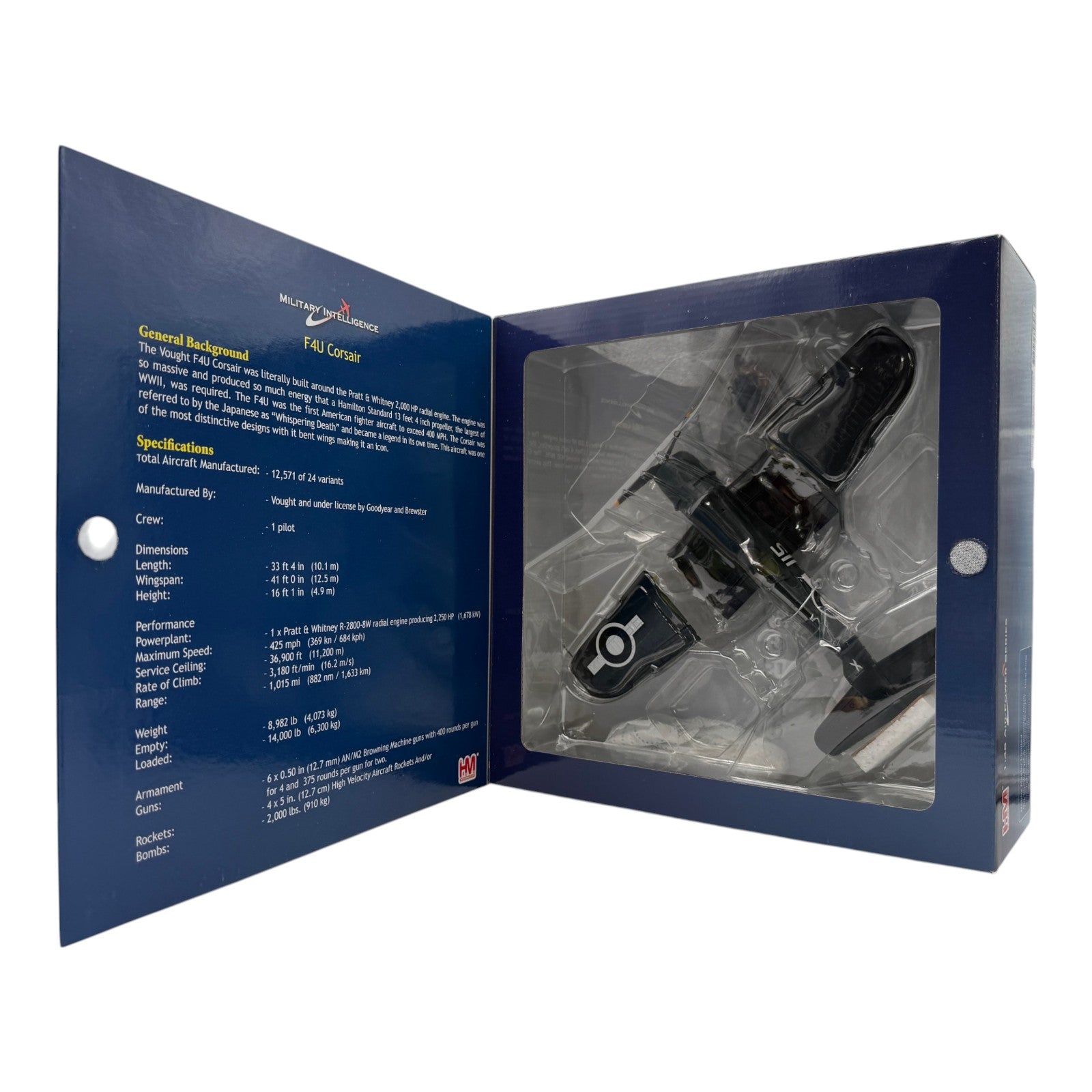Hobby Master HA8204 1:48 Vought FG-1D Corsair RNFAA No.1841 NAS Hampton Gray