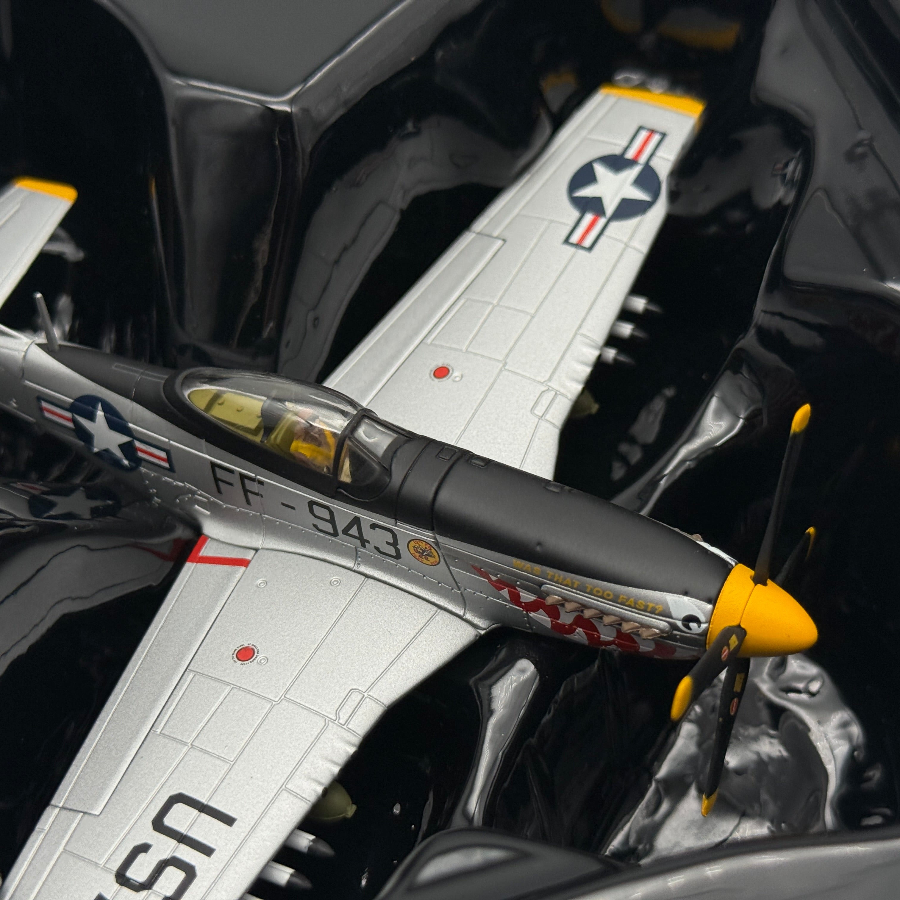 Corgi AA27702 1:72 F-51D Mustang USAF 18th FBG 'Was that too fast?' 1951