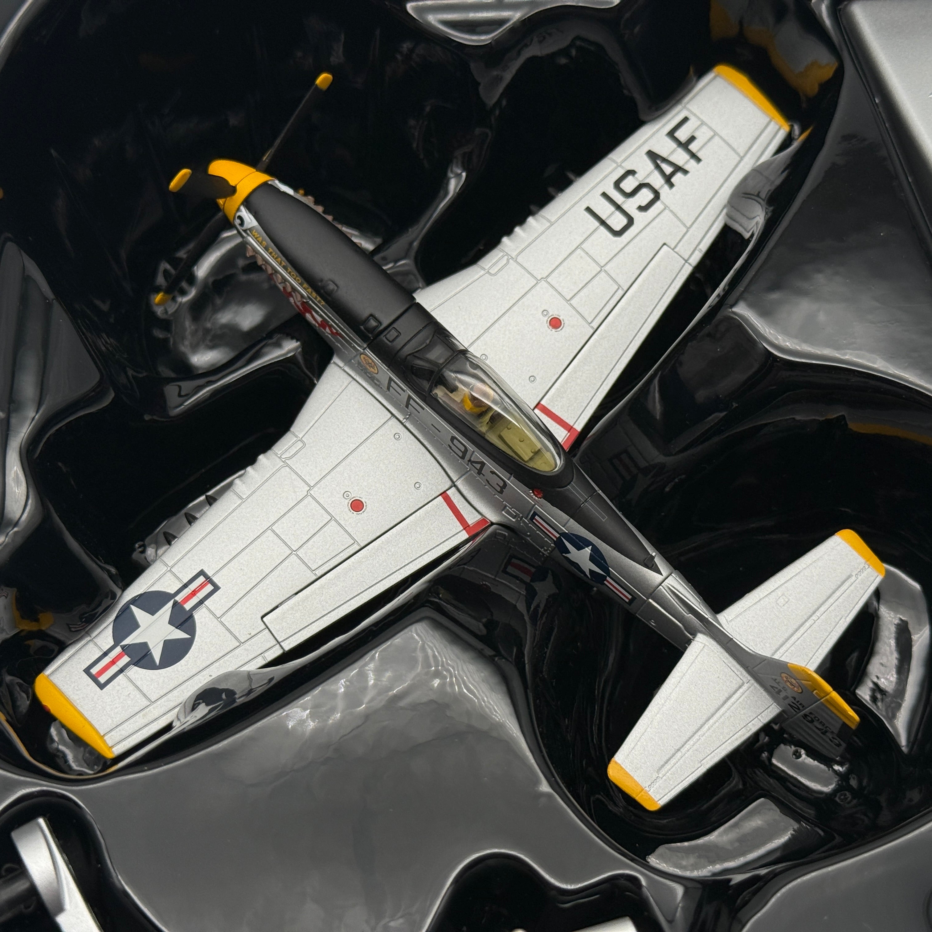 Corgi AA27702 1:72 F-51D Mustang USAF 18th FBG 'Was that too fast?' 1951
