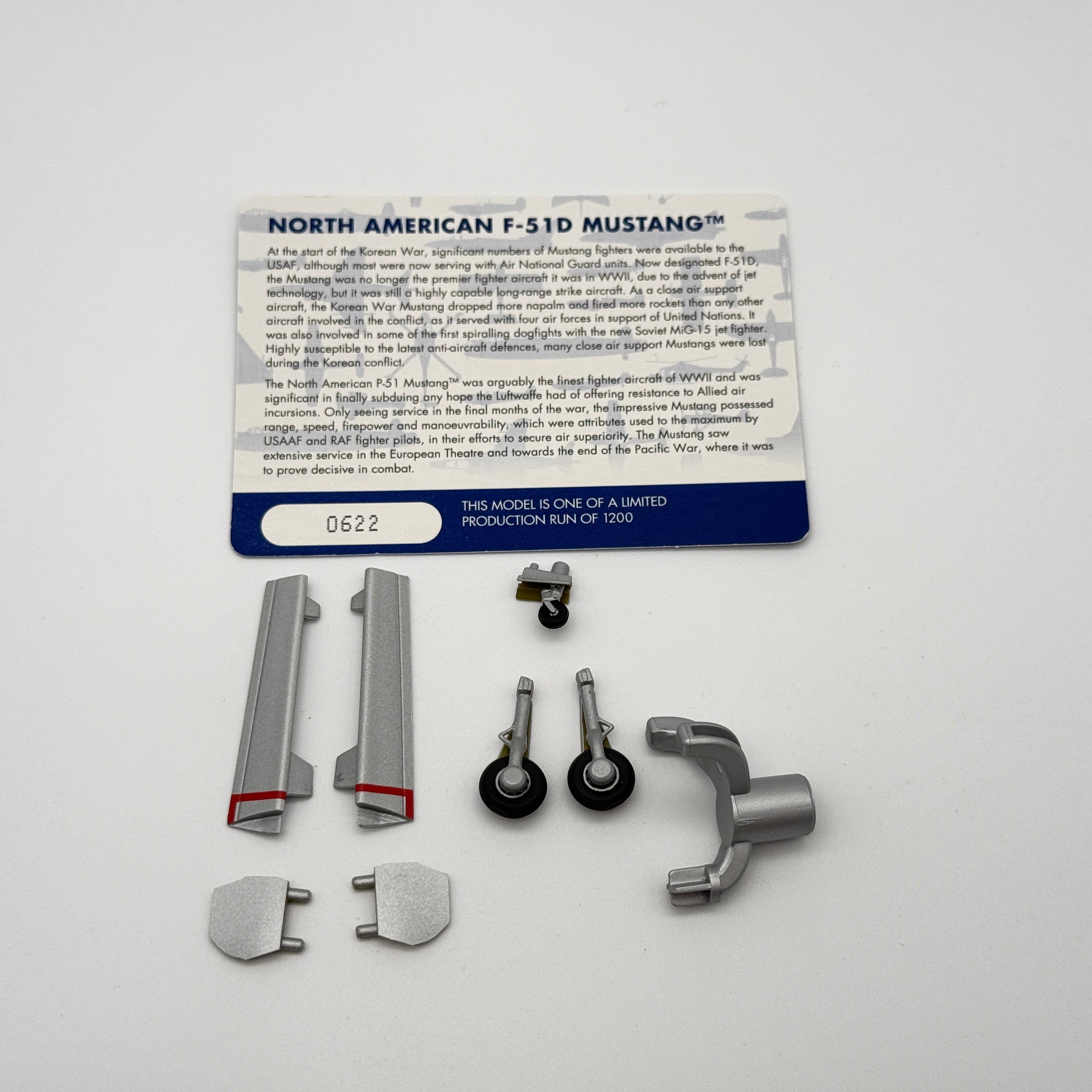 Corgi AA27702 1:72 F-51D Mustang USAF 18th FBG 'Was that too fast?' 1951