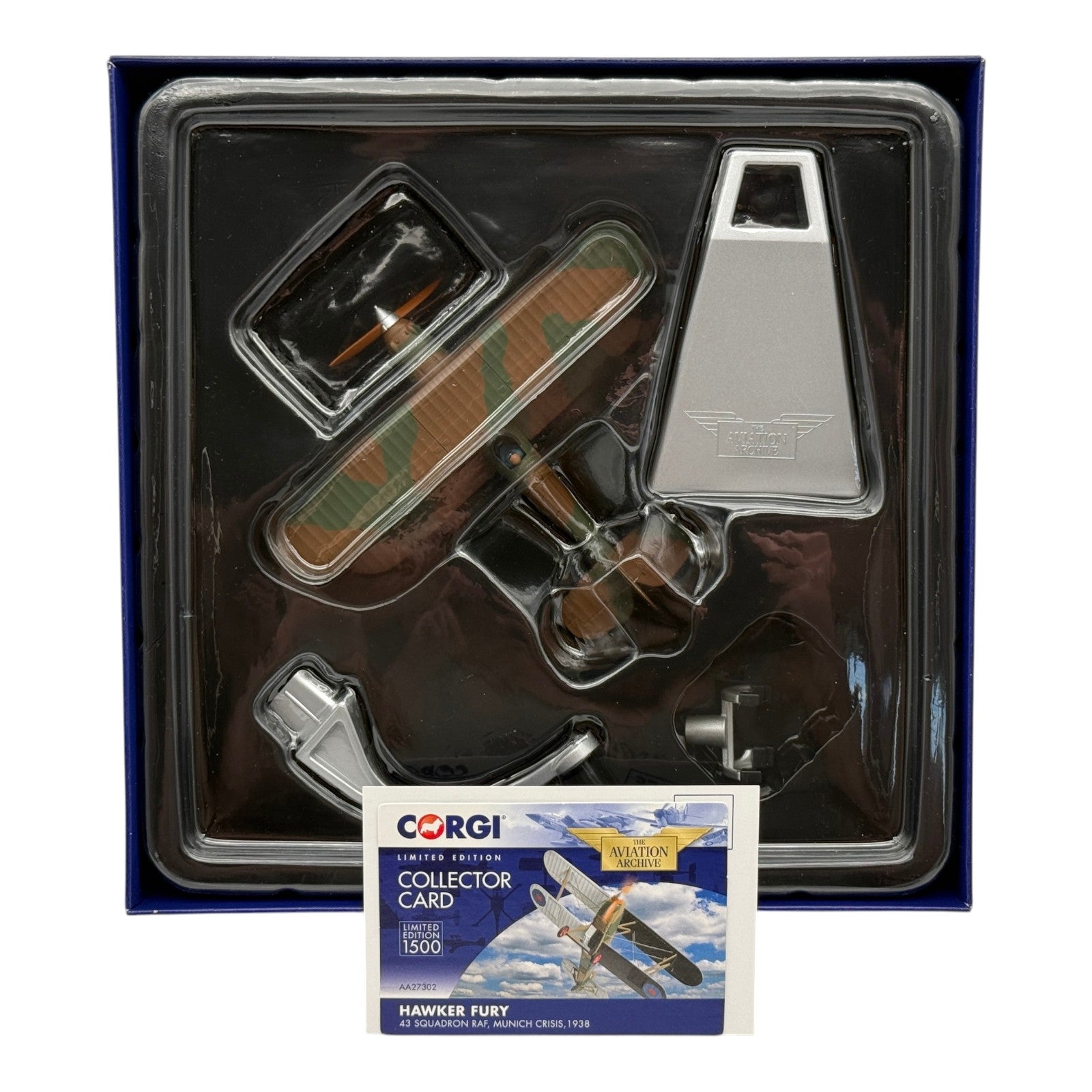 Corgi AA27302 1:72 Hawker Fury Mk I RAF No.43 Sqn Munich Crisis 1938