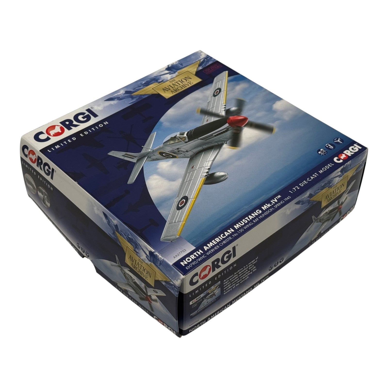 Corgi AA27703 1:72 Mustang Mk IV RAF No.150 Wing Werner Christie 1945