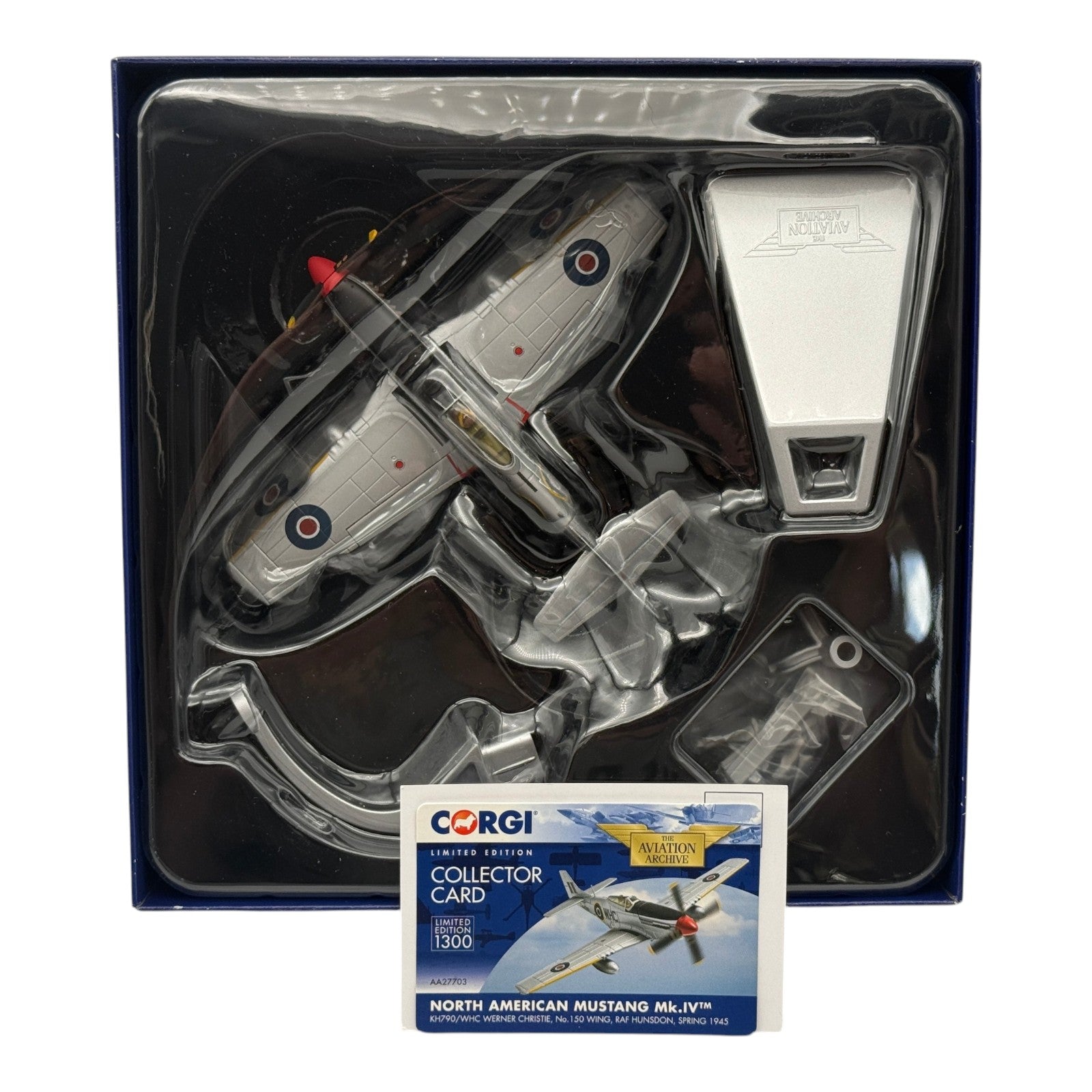 Corgi AA27703 1:72 Mustang Mk IV RAF No.150 Wing Werner Christie 1945