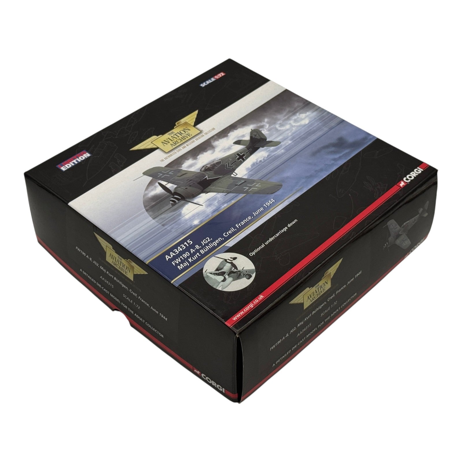 Corgi AA34315 1:72 Focke-Wulf Fw 190A Luftwaffe JG 2 Kurt Buhligen France 1944