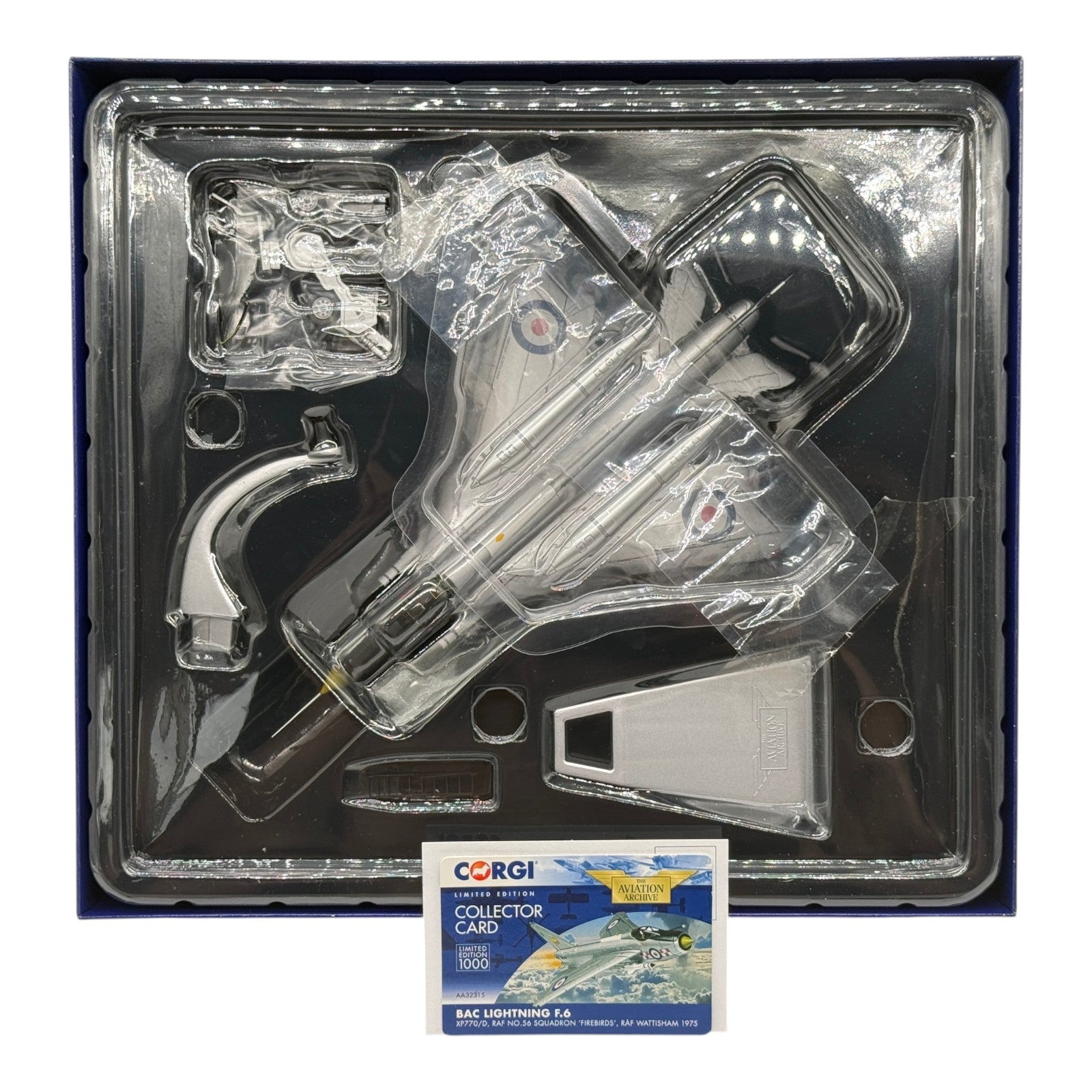 Corgi AA32315 1:72 English Electric Lightning F.Mk 6 RAF No.56 Sqn XP770 1975