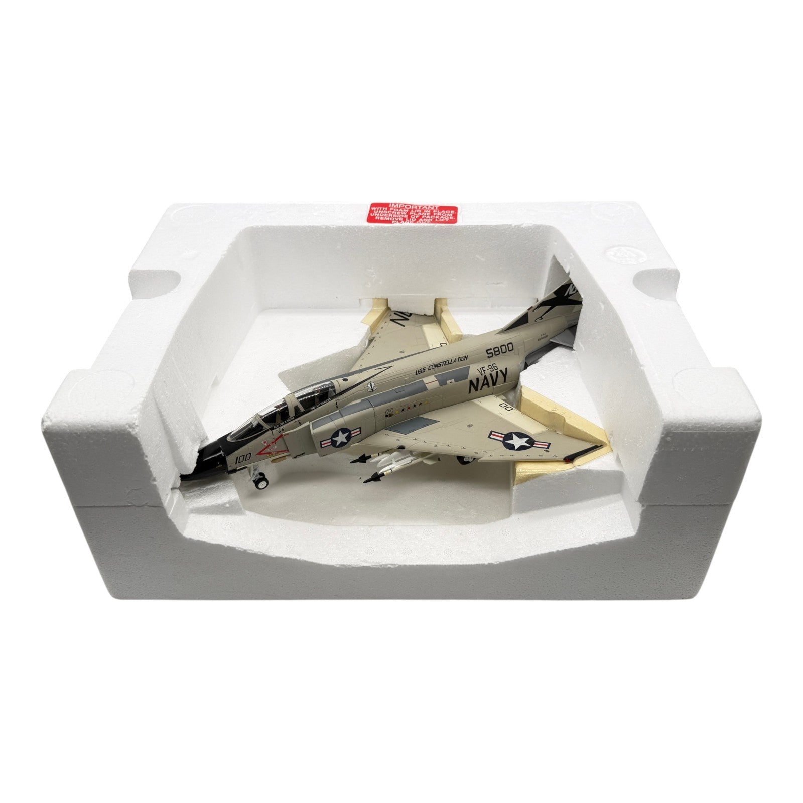 Franklin Mint B11B553 1:48 F-4 Phantom USN VF-96 Fighting Falcons *ISSUES*