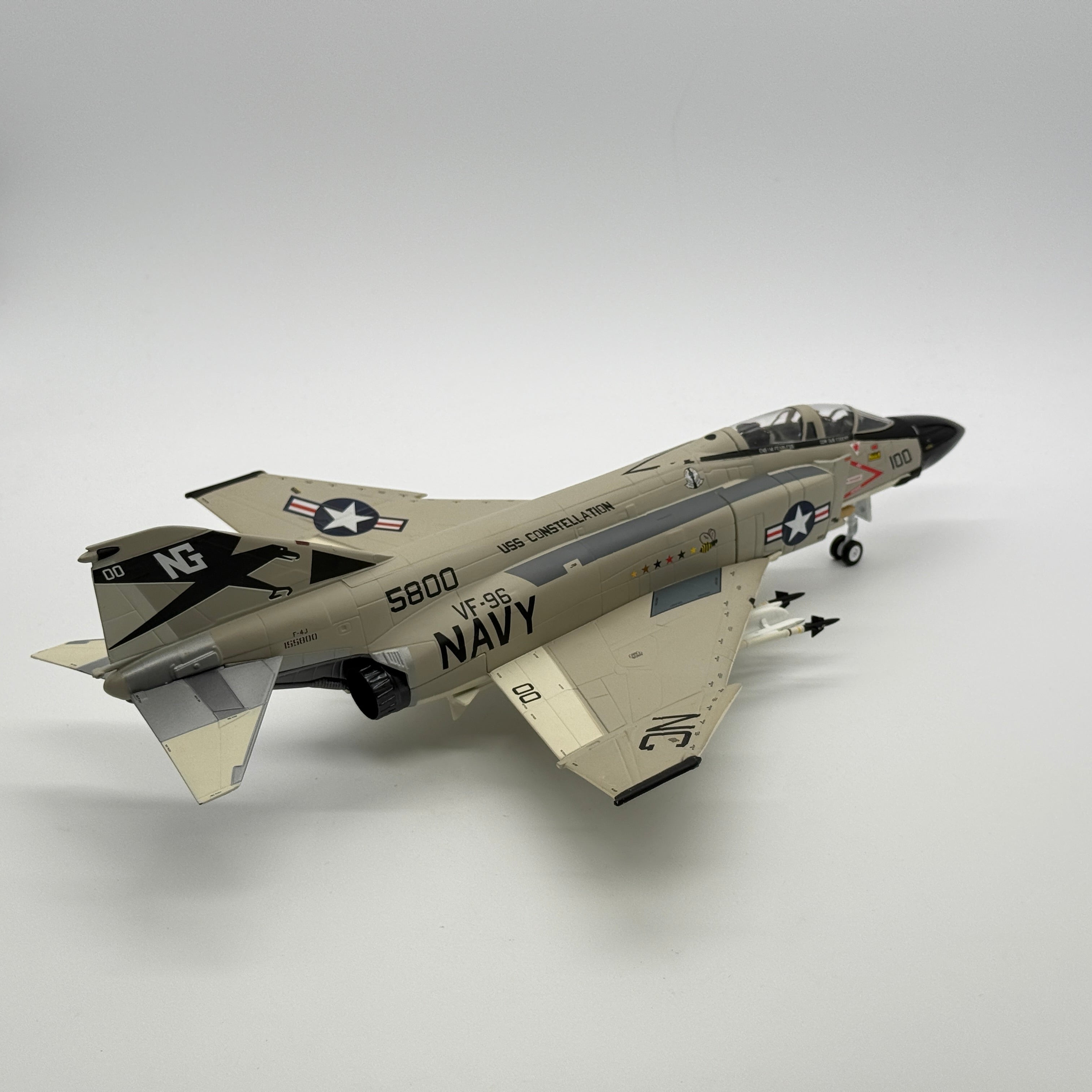 Franklin Mint B11B553 1:48 F-4 Phantom USN VF-96 Fighting Falcons *ISSUES*
