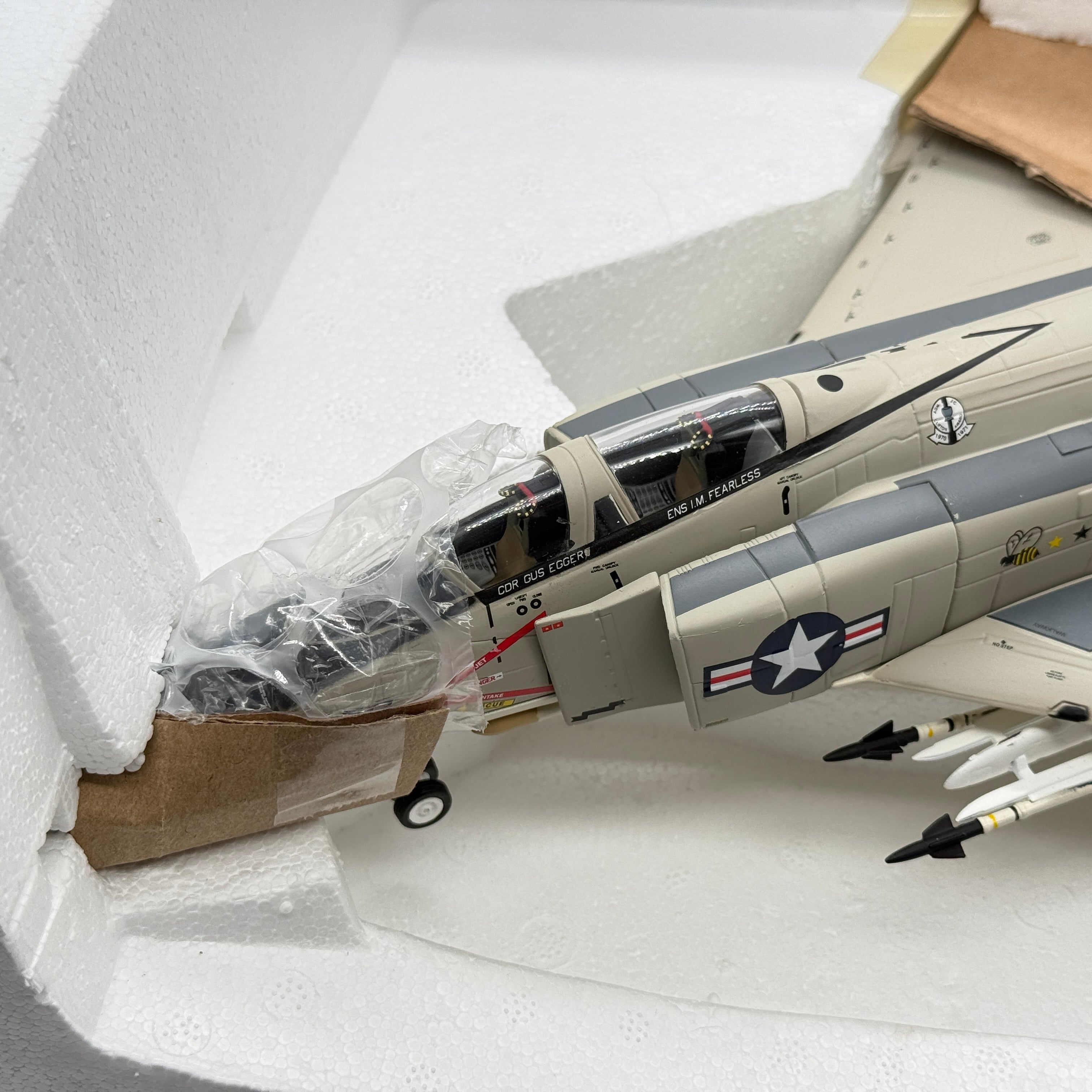 Franklin Mint B11B553 1:48 F-4 Phantom USN VF-96 Fighting Falcons *ISSUES*