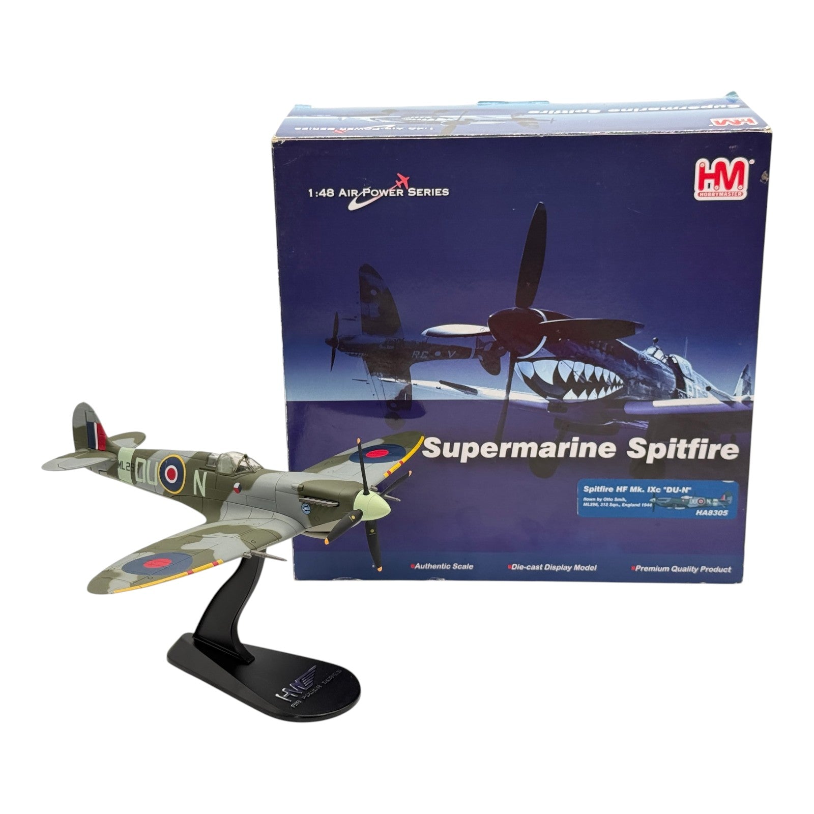 Hobby Master HA8305 1:48 Supermarine Spitfire Mk IX RAF No.312 Czech Sqn Otto Smik 1944