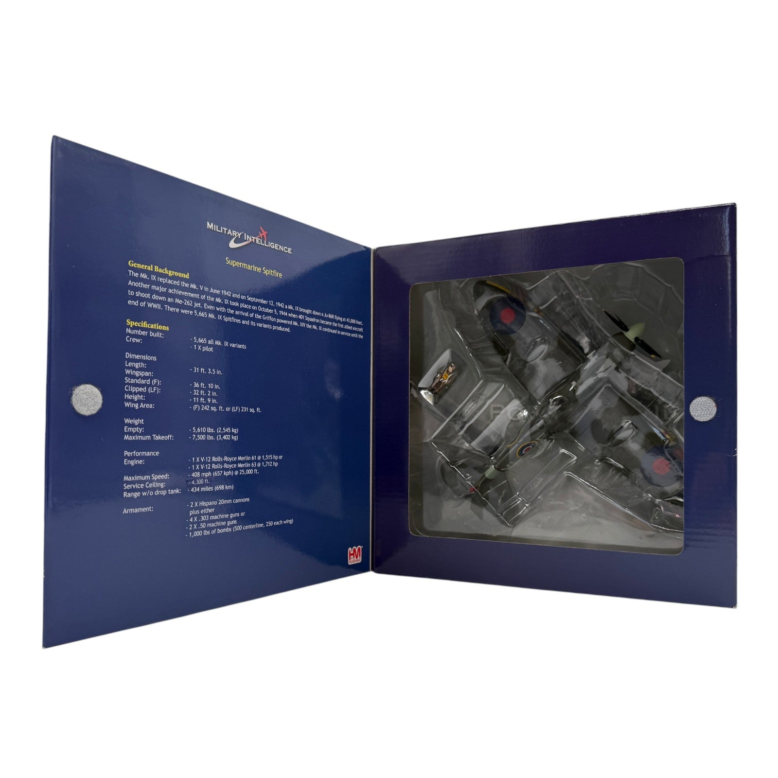 Hobby Master HA8306 1:48 Supermarine Spitfire Mk IX RAF No.322 Dutch Sqn 1944