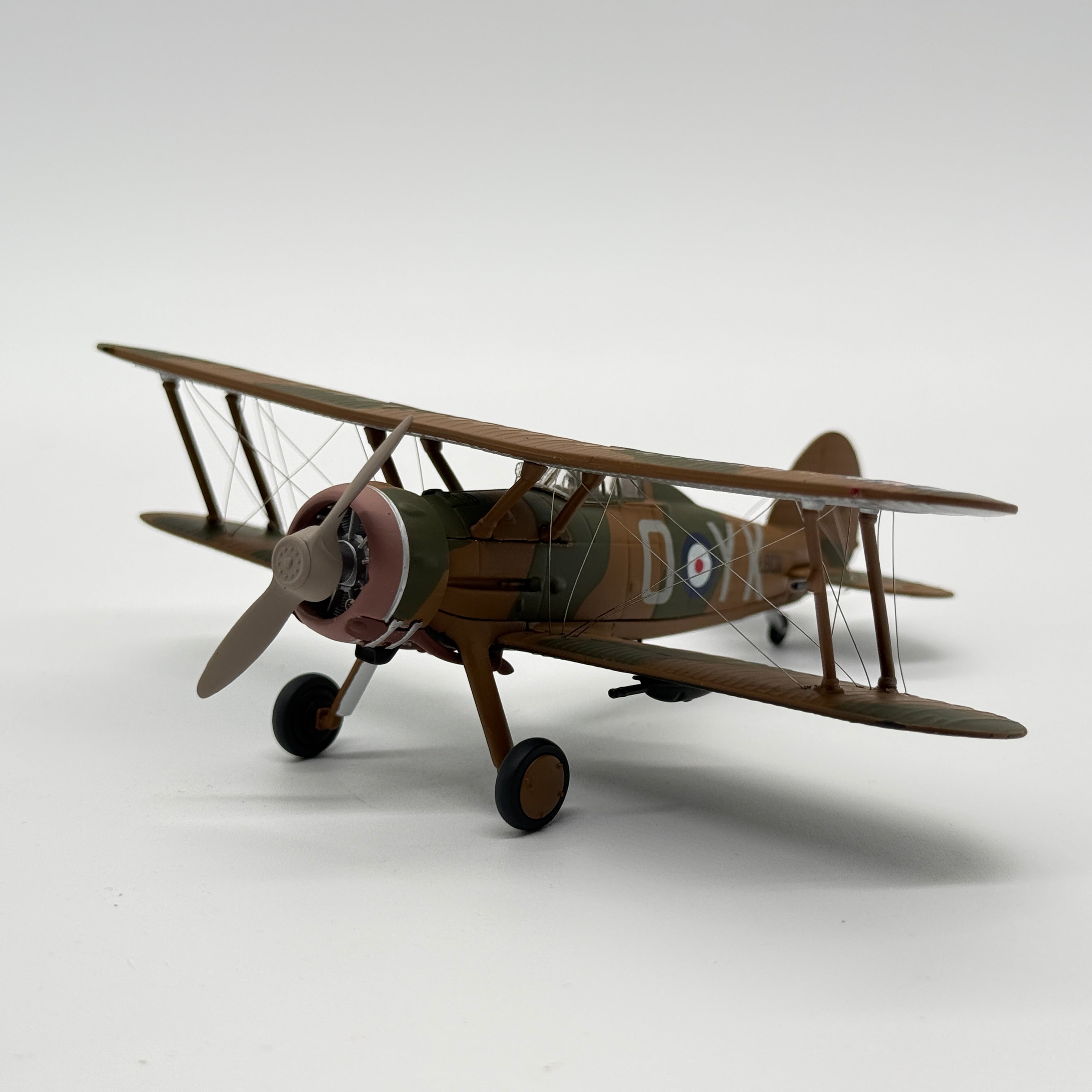Corgi AA36209 1:72 Gloster Gladiator Mk I RAF No.80 Sqn YK-O L8011 Pat Pattle Egypt 1940