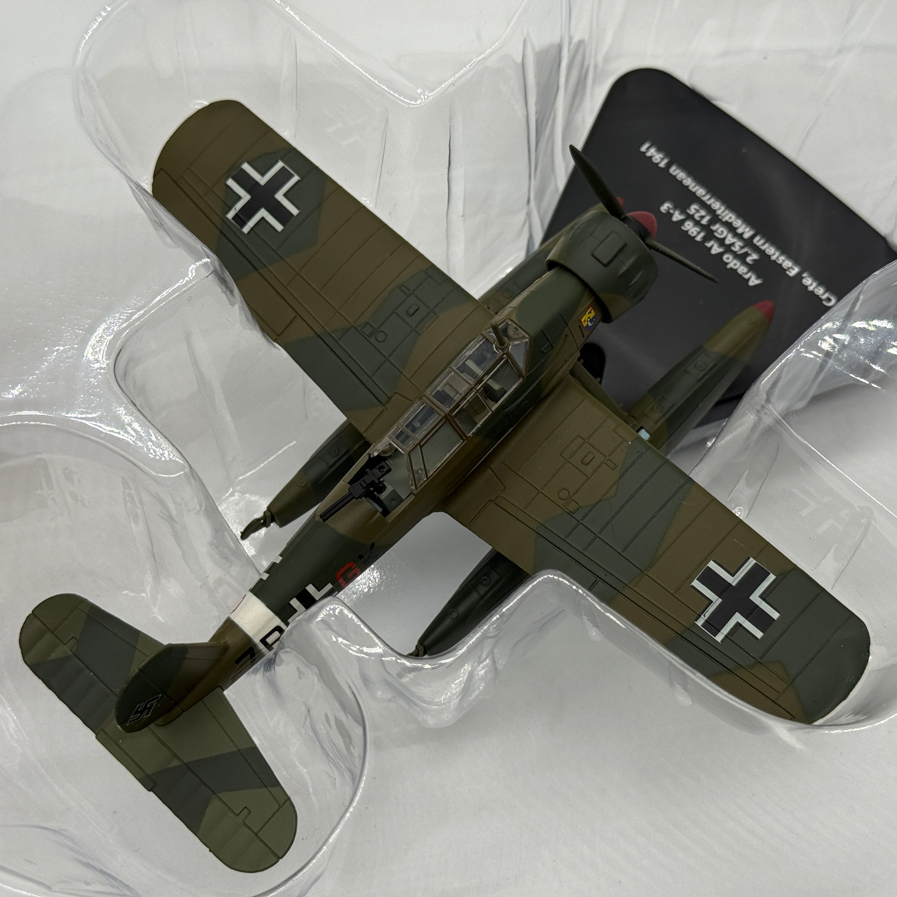 Oxford Diecast AC027 1:72 Arado Ar 196A-3 Kriegsmarine 2./SAGr.125 7R+GK