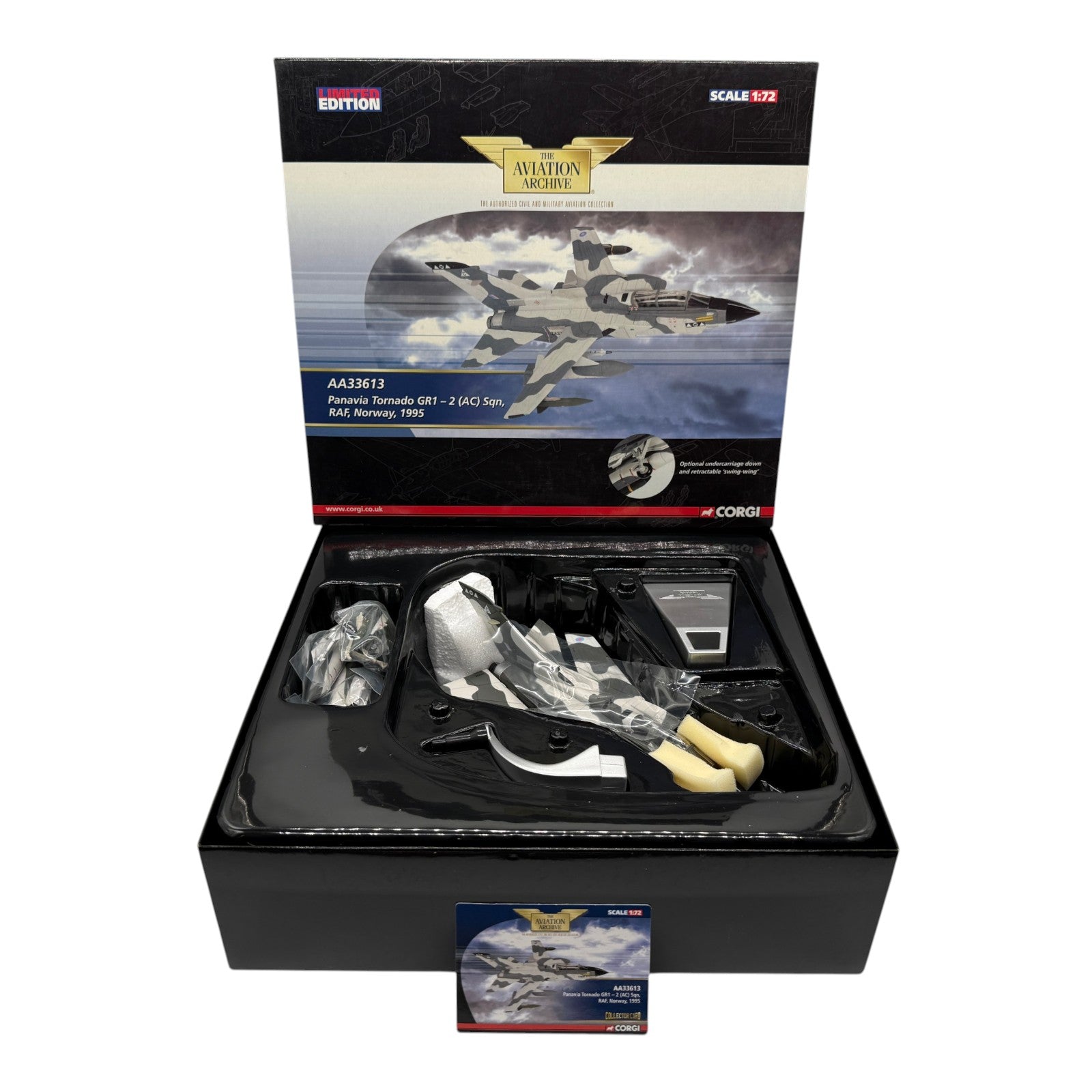 Corgi AA33613 1:72 Panavia Tornado GR.Mk 1 RAF No.2 (AC) Sqn ZA371 Norway 1995