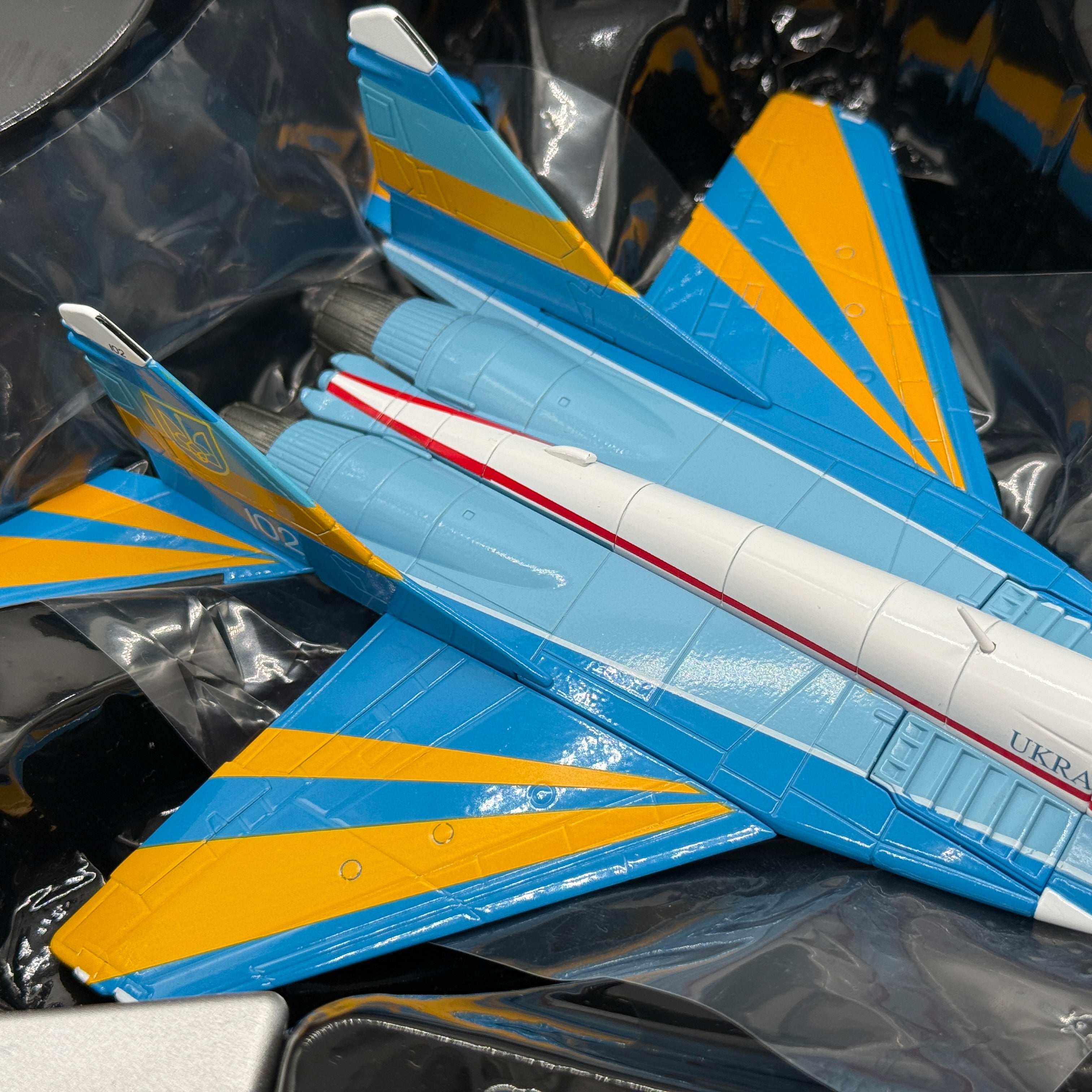 Corgi US37505 1:72 Mikoyan MiG-29 Fulcrum-C Ukrainian Falcons RIAT RAF Fairford 1997