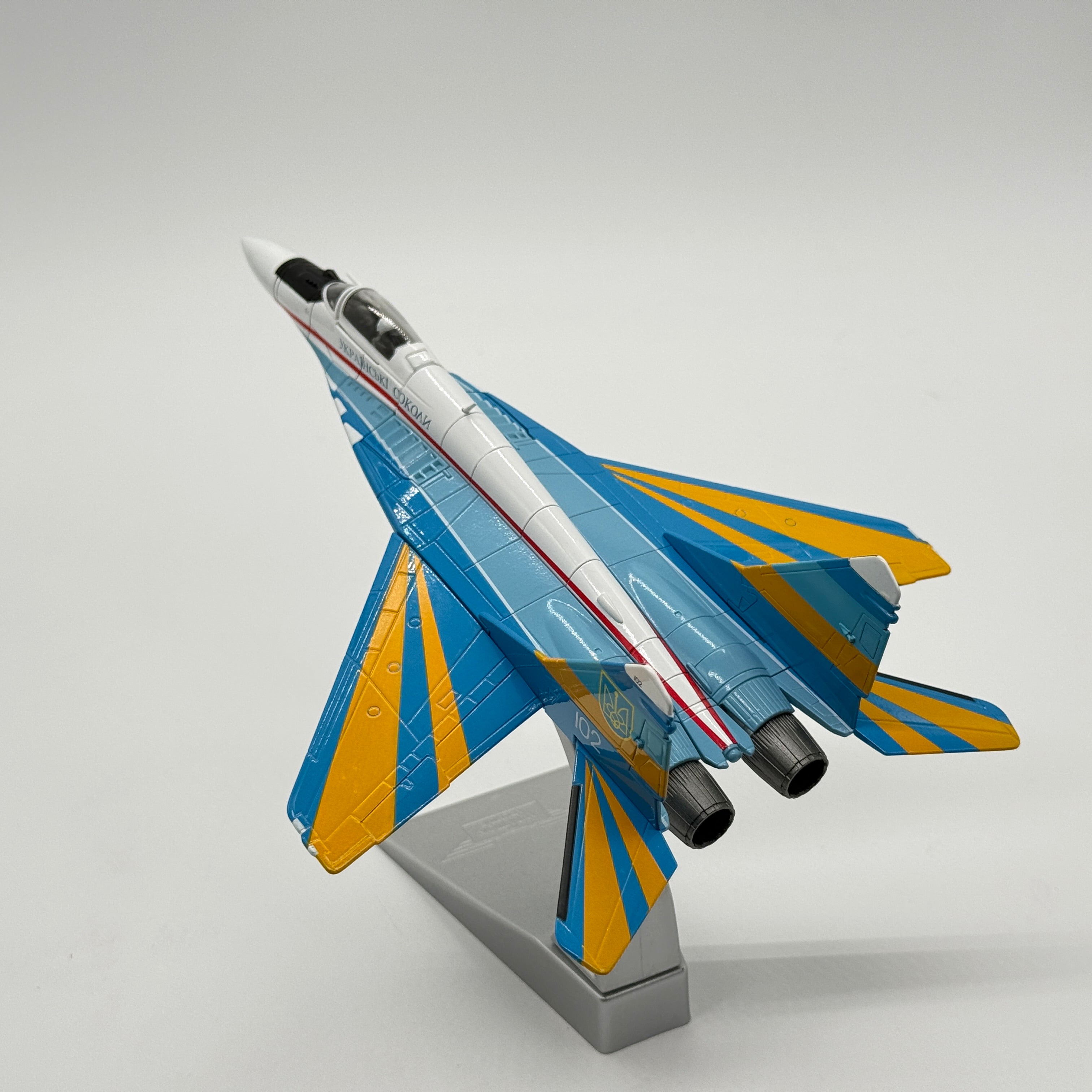 Corgi US37505 1:72 Mikoyan MiG-29 Fulcrum-C Ukrainian Falcons RIAT RAF Fairford 1997