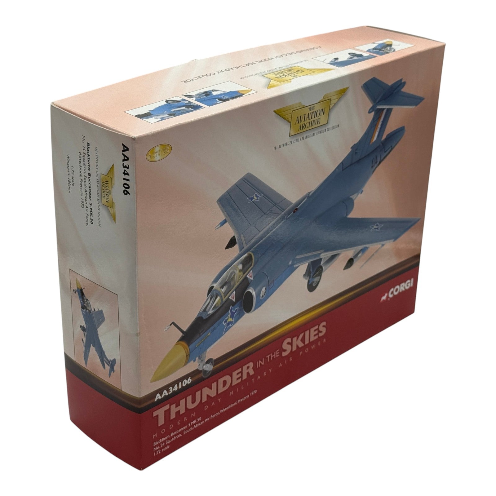 Corgi AA34106 1:72 Blackburn Buccaneer S.Mk 50 SAAF No.24 Sqn Waterkloof South Africa 1970