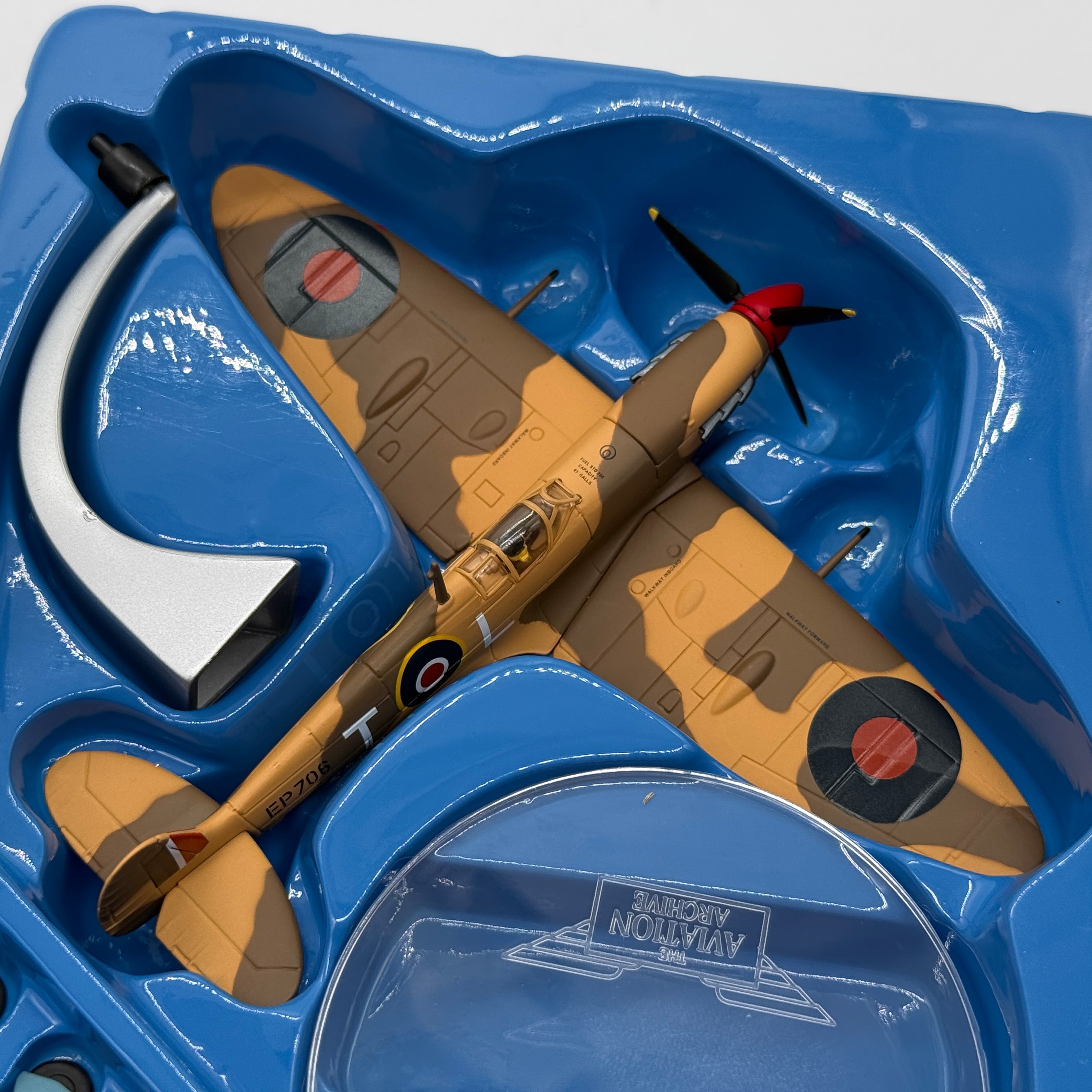 Corgi AA31902 1:72 Supermarine Spitfire Mk VB RAF No.249 Sqn EP706 T-L Maurice Stephens Takali Malta 1942