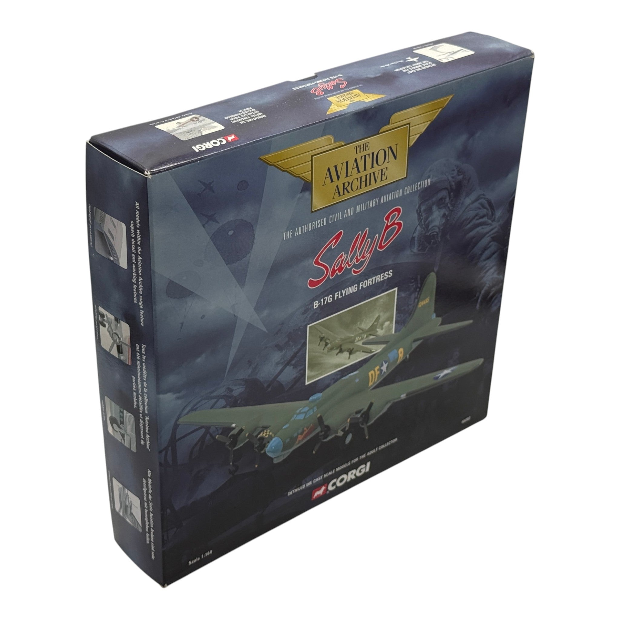 Corgi 48202 1:144 Boeing B-17G Flying Fortress Sally B G-BEDF 41-24485 DF-A