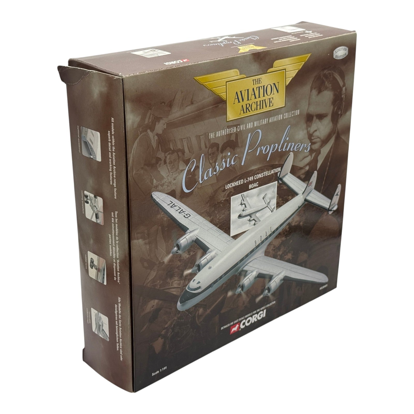 Corgi AA30401 1:144 Lockheed L-749 Constellation BOAC G-ALAL Banbury