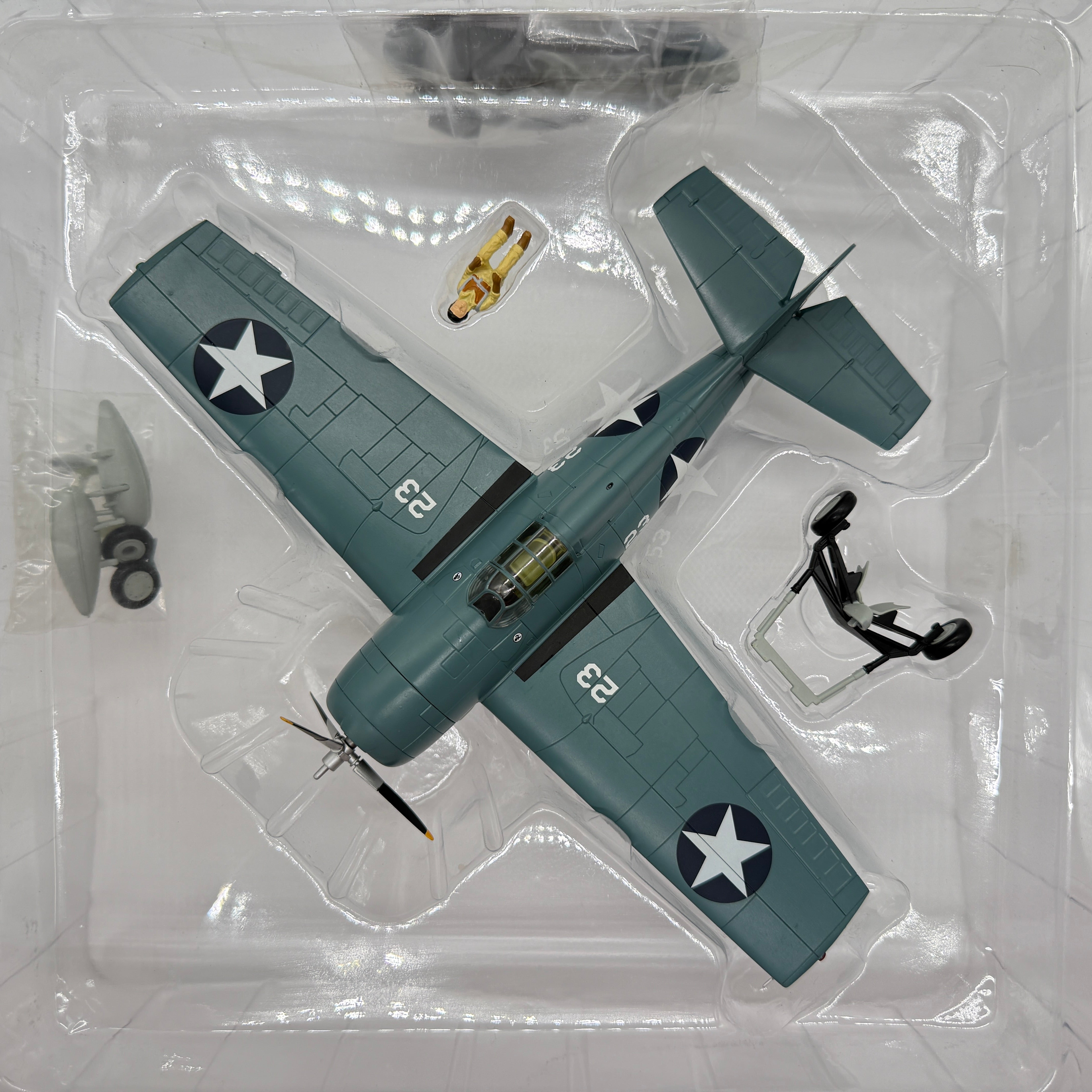 Hobby Master HA8902 1:48 Grumman F4F-4 Wildcat USN VF-3 White 23 John Thach USS Yorktown Battle of Midway 1942