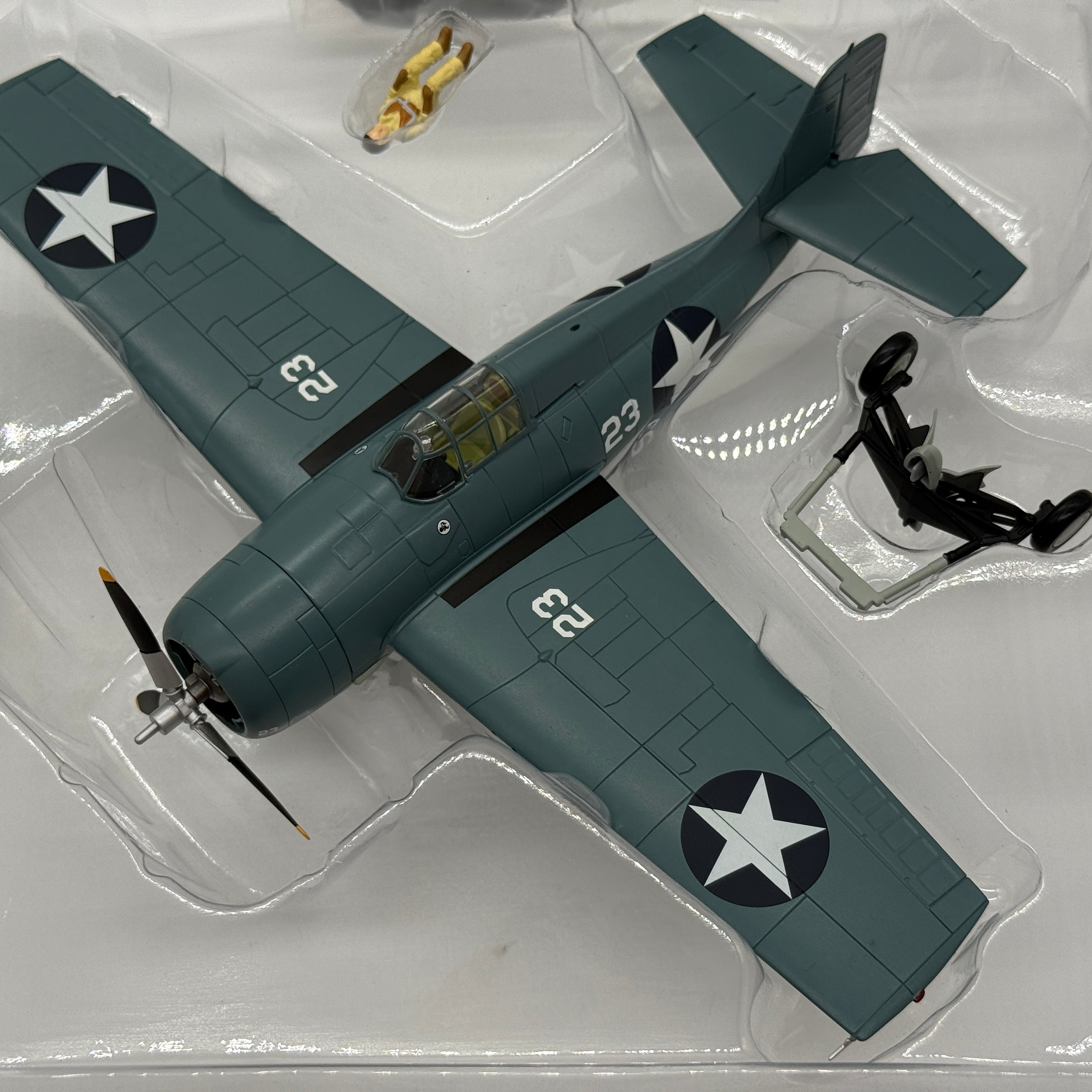 Hobby Master HA8902 1:48 Grumman F4F-4 Wildcat USN VF-3 White 23 John Thach USS Yorktown Battle of Midway 1942