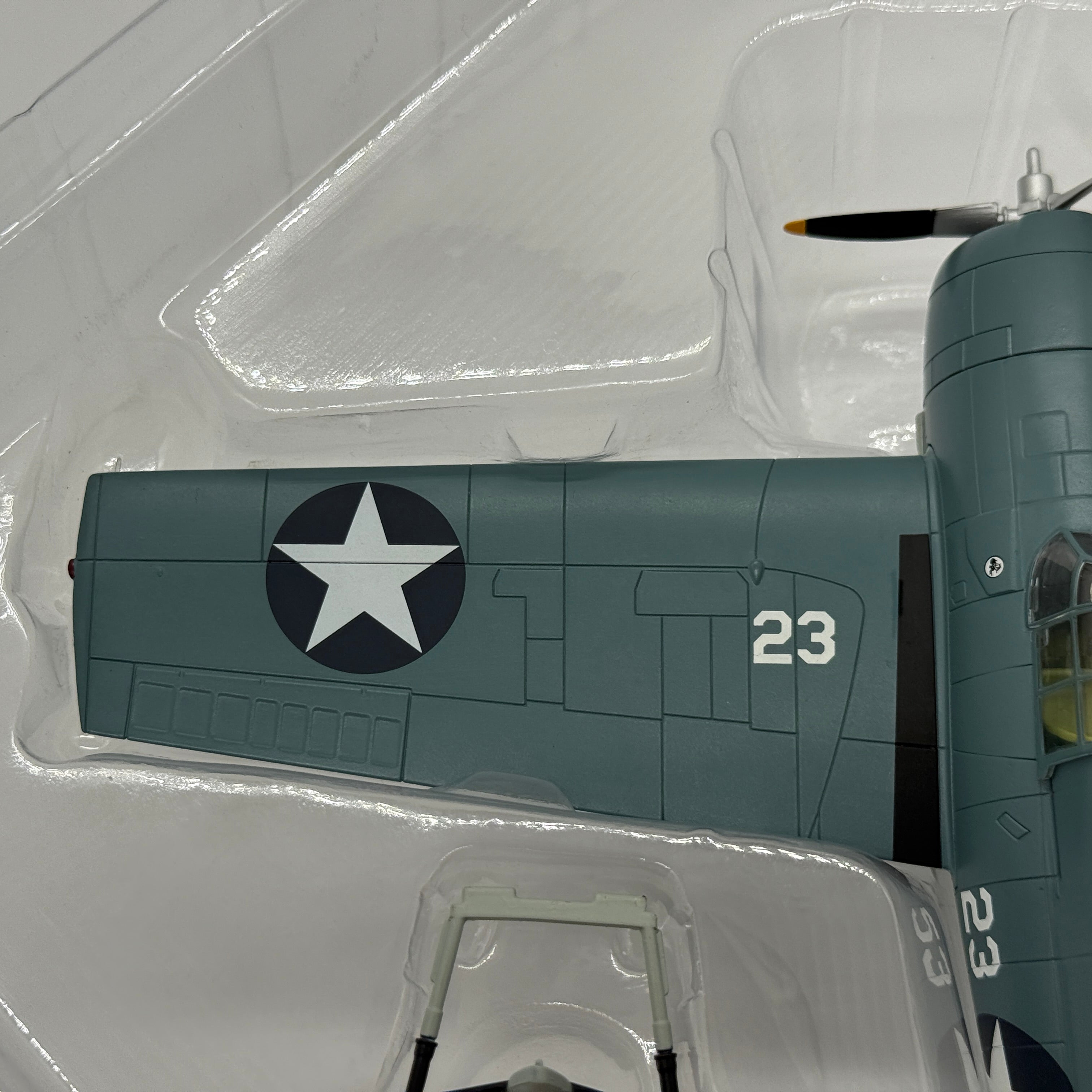 Hobby Master HA8902 1:48 Grumman F4F-4 Wildcat USN VF-3 White 23 John Thach USS Yorktown Battle of Midway 1942