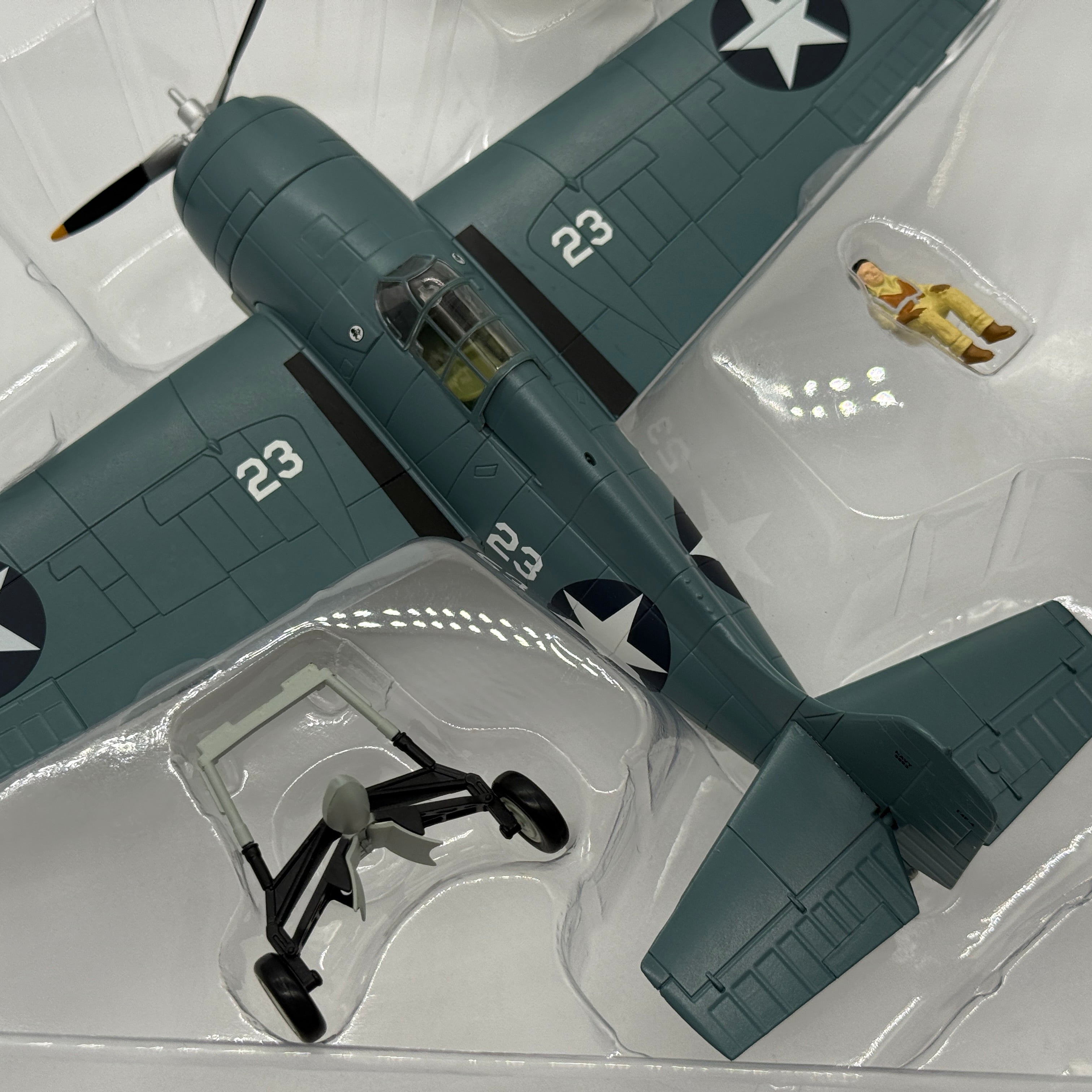 Hobby Master HA8902 1:48 Grumman F4F-4 Wildcat USN VF-3 White 23 John Thach USS Yorktown Battle of Midway 1942