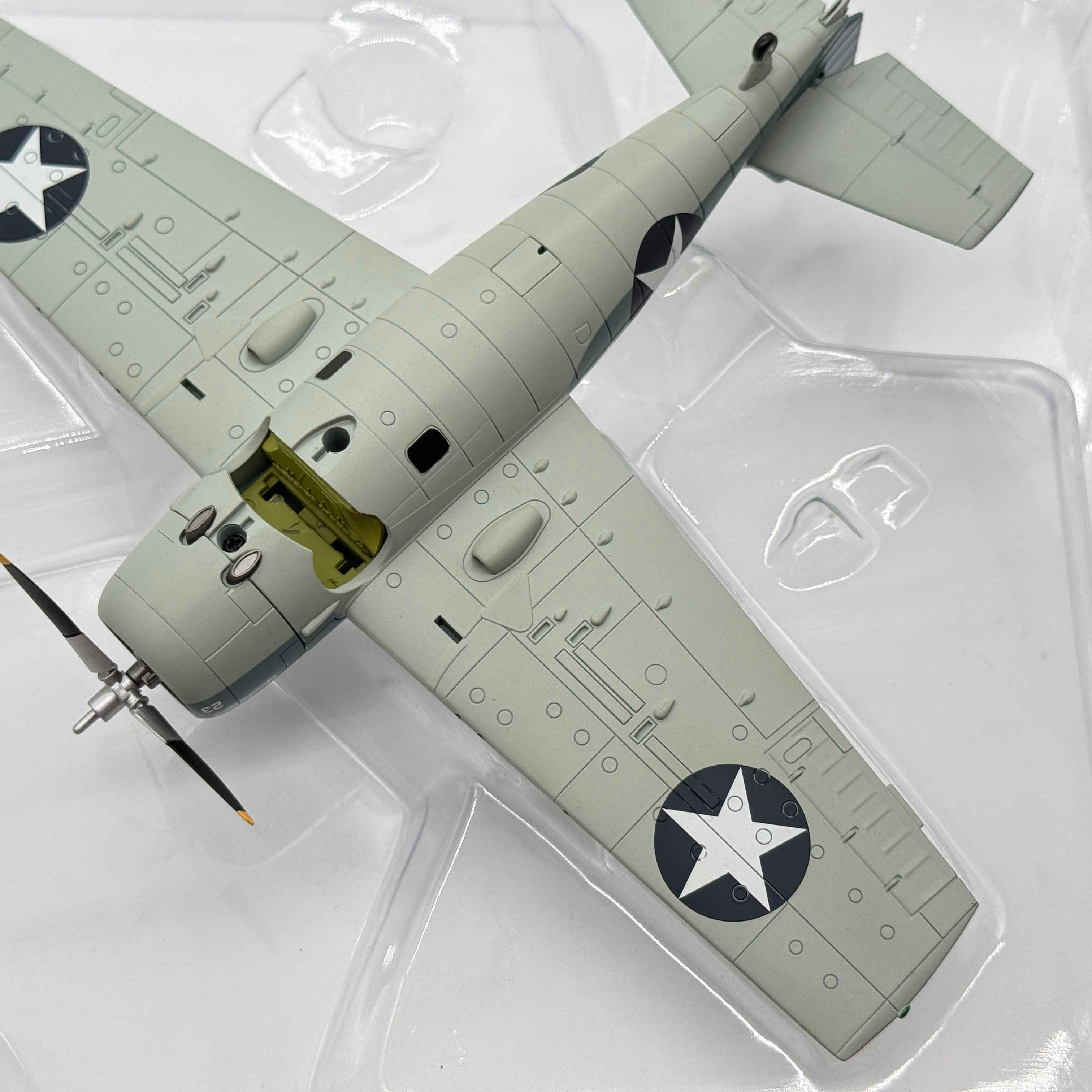 Hobby Master HA8902 1:48 Grumman F4F-4 Wildcat USN VF-3 White 23 John Thach USS Yorktown Battle of Midway 1942