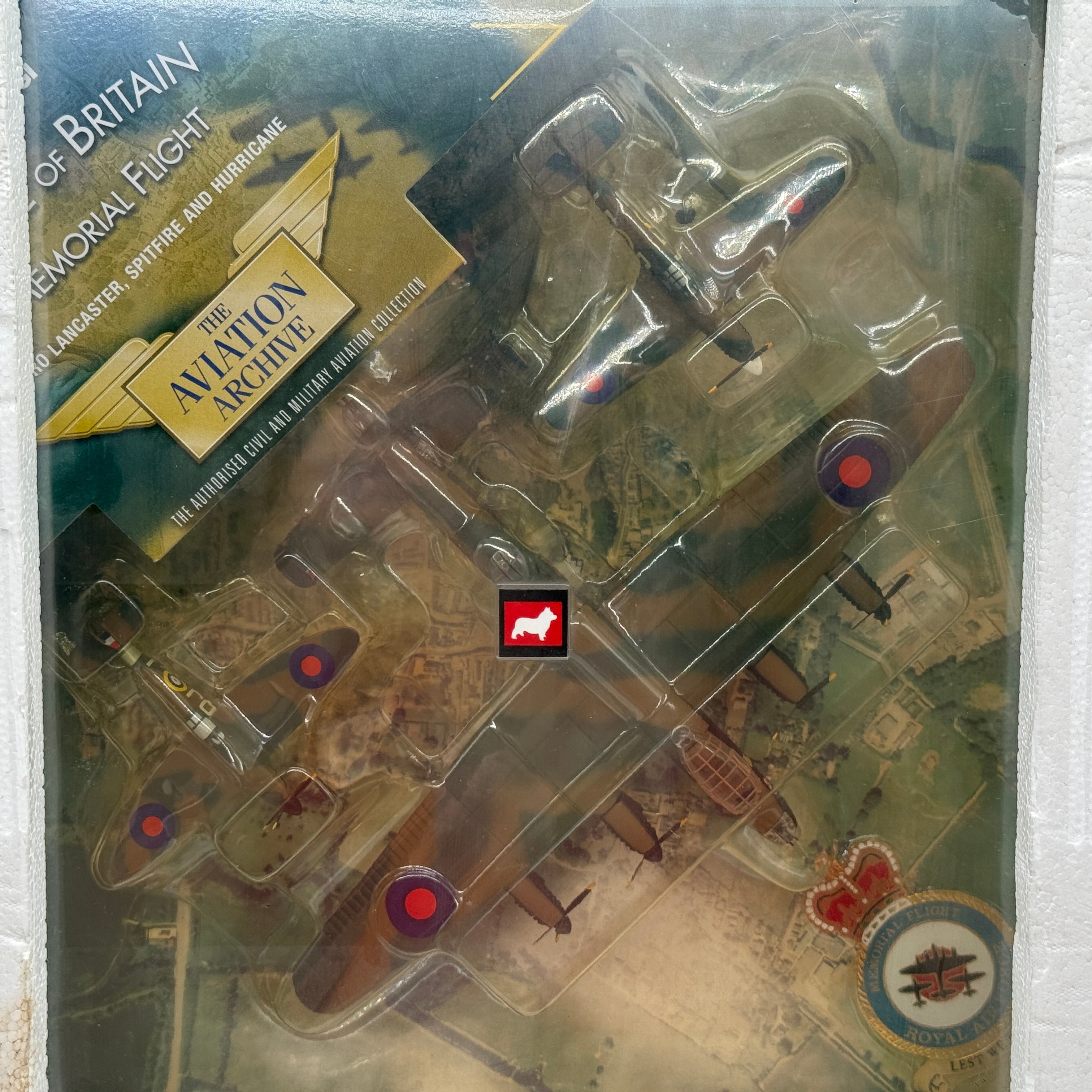 Corgi 49501 1:144 Battle of Britain Memorial Flight Lancaster PA474 Hurricane LF363 Spitfire AB910 3-Aircraft Set