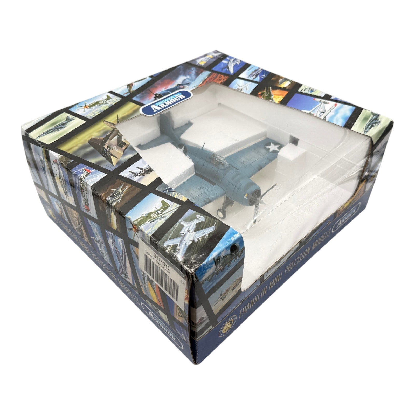Franklin Mint B11F013 1:48 Grumman F4F-4 Wildcat White 50 Joe Foss USMC VMF-121 Guadalcanal 1942