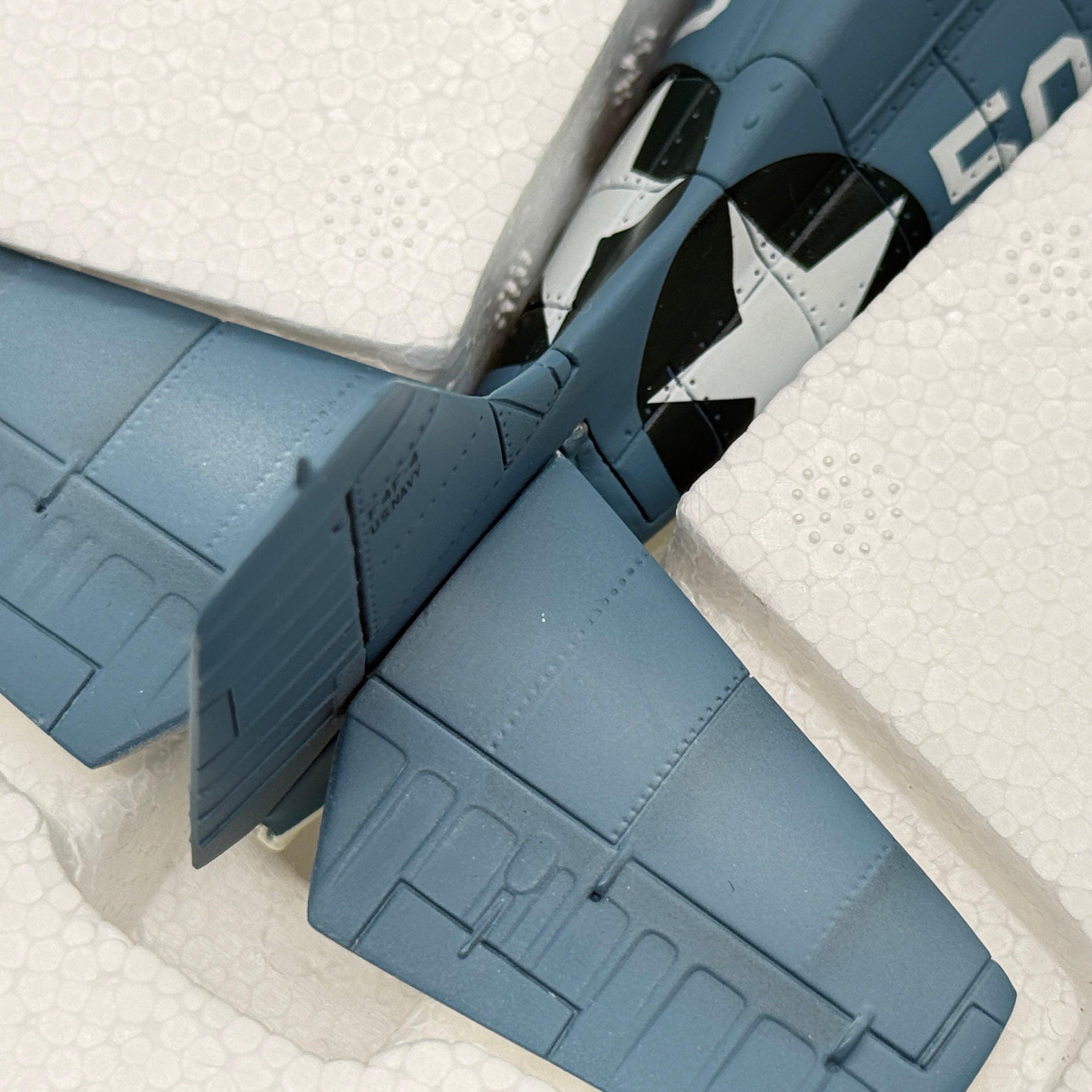 Franklin Mint B11F013 1:48 Grumman F4F-4 Wildcat White 50 Joe Foss USMC VMF-121 Guadalcanal 1942
